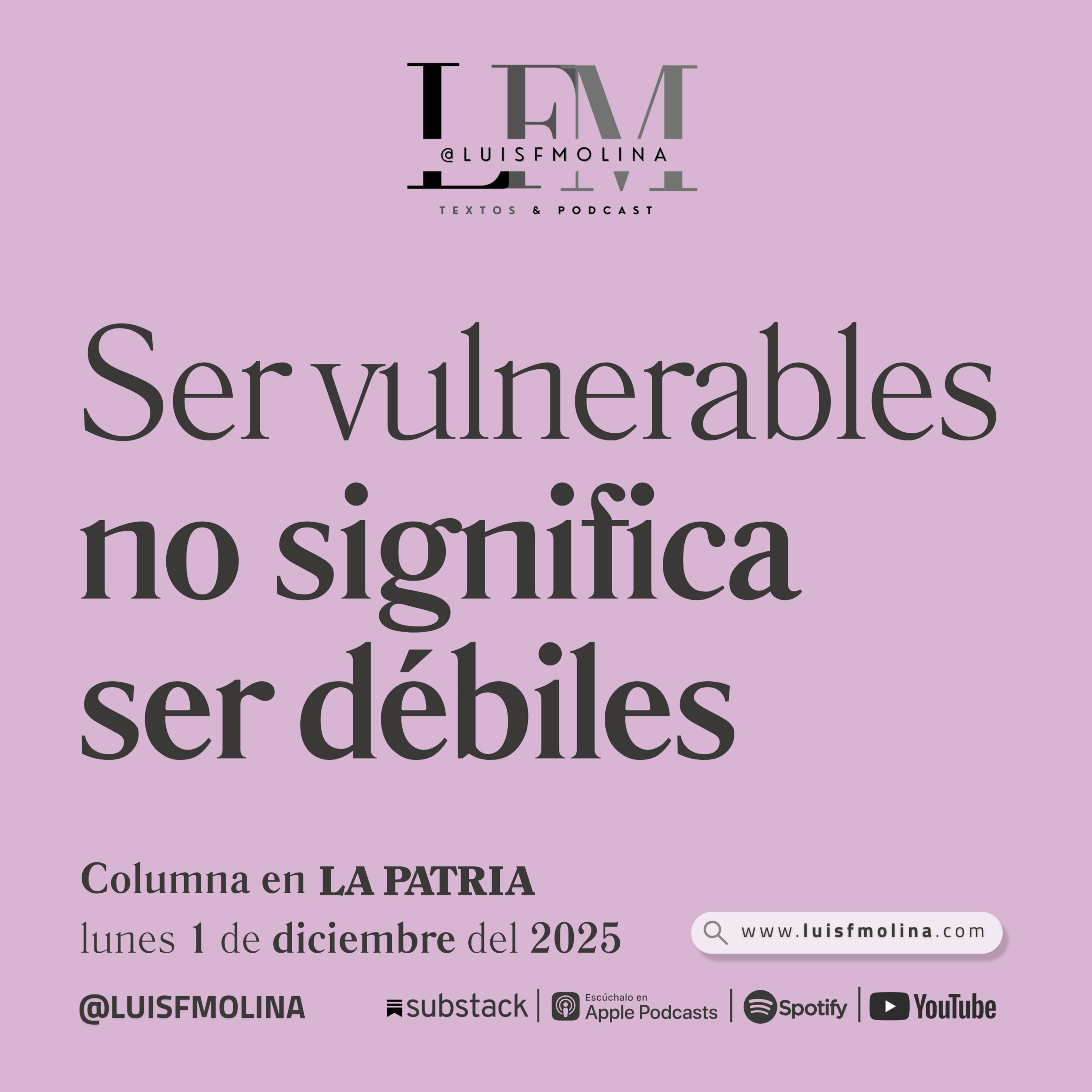 27. No, vulnerabilidad no significa debilidad