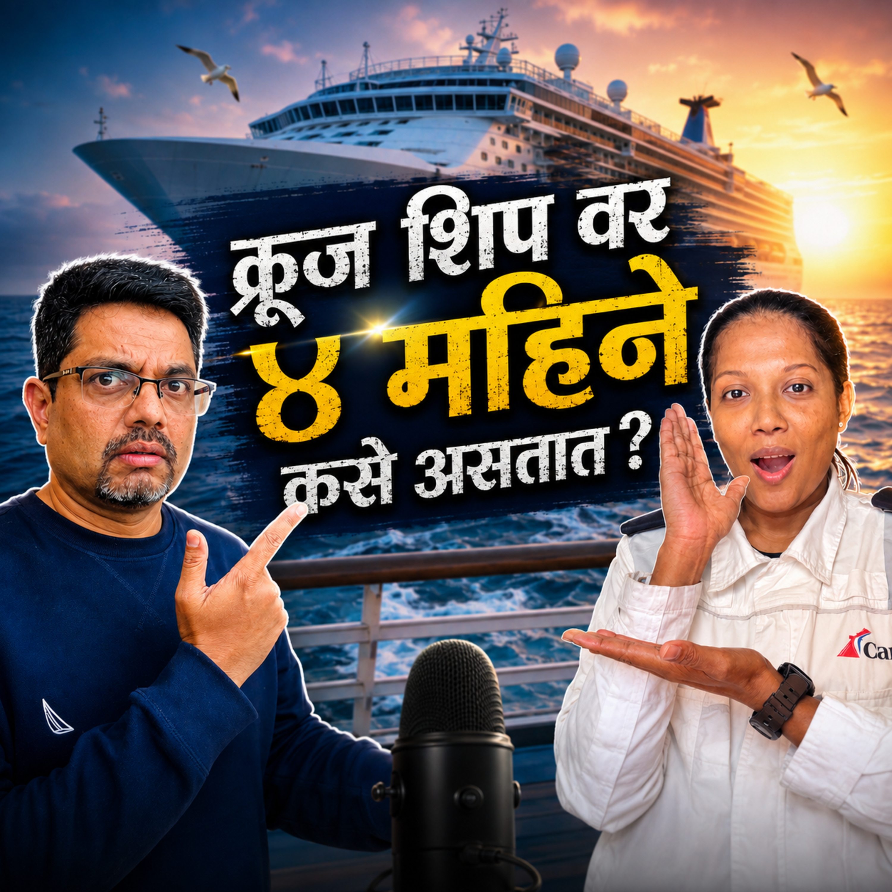 क्रूज शिप वर तुरुंग आणि मुर्दाघर  American Bhau Podcast episode artwork