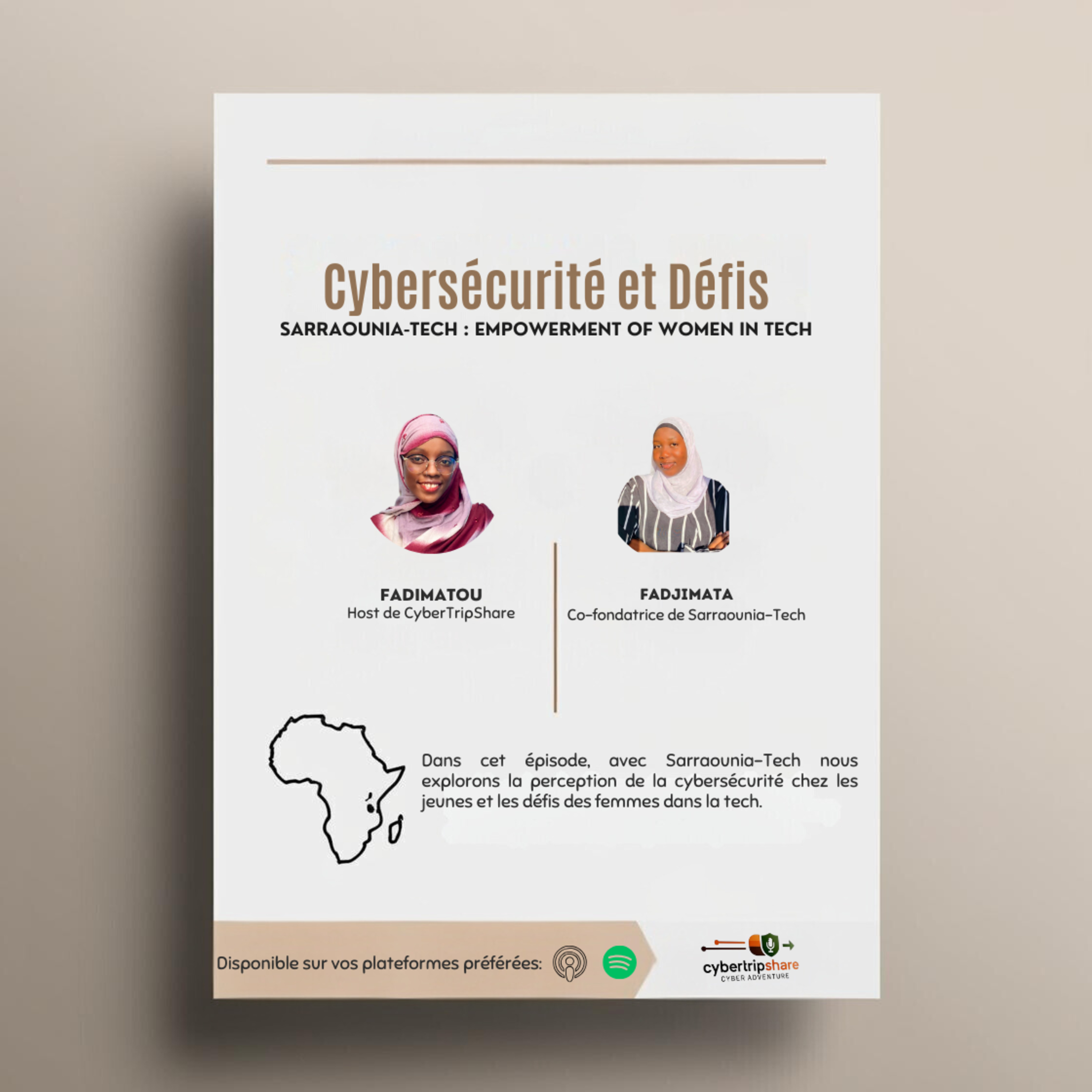 Cybersécurité et Défis Sarraounia-Tech : EMPOWERMENT OF WOMEN IN TECH episode artwork