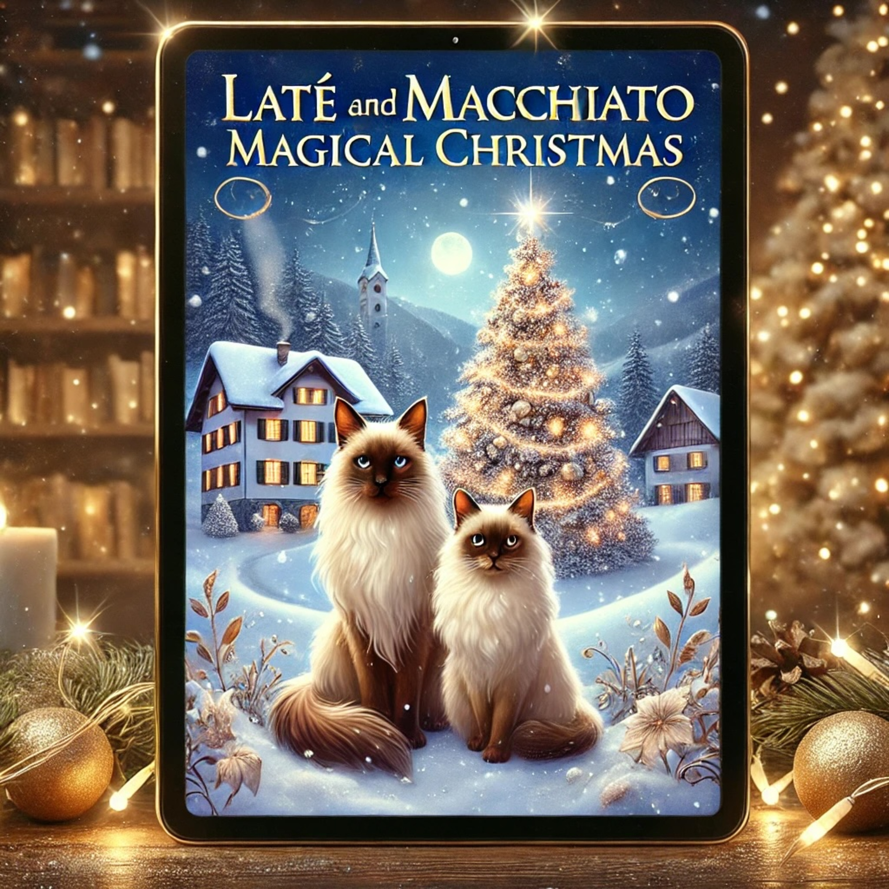Laté and Macchiato a Swiss Christmas episode artwork
