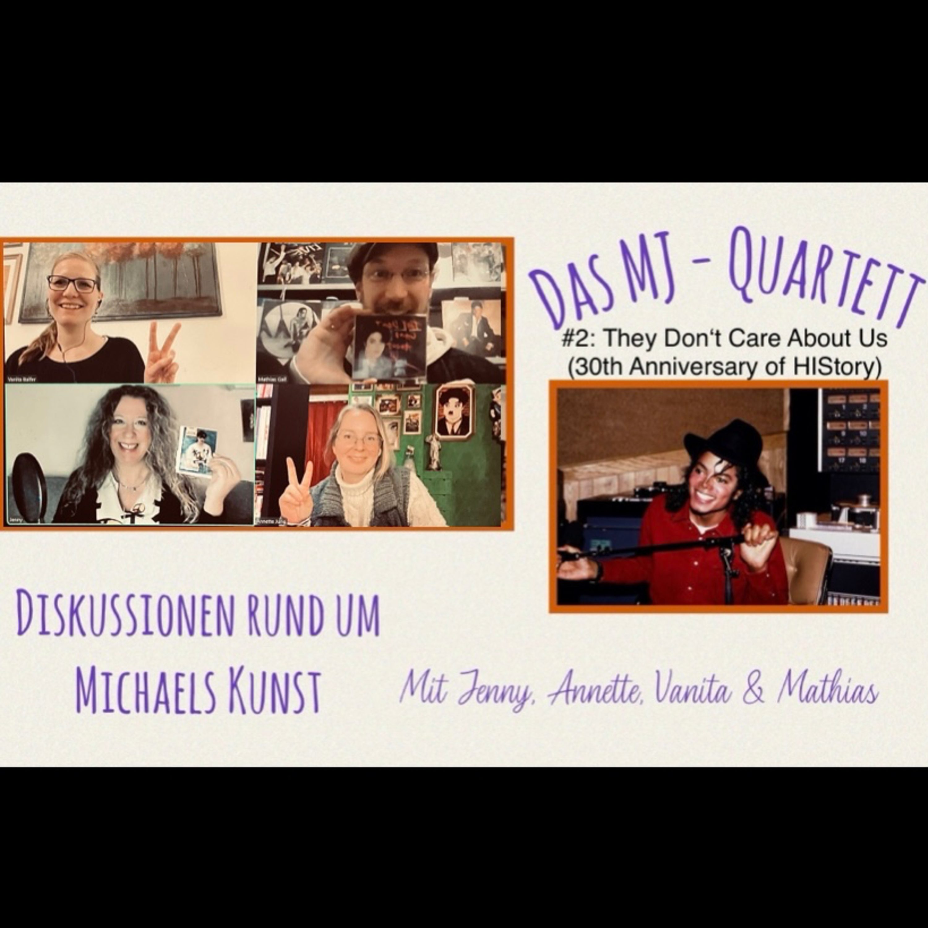 Das MJ-Quartett #02: THEY DON‘T CARE ABOUT US (30th Anniversary of HIStory) episode artwork