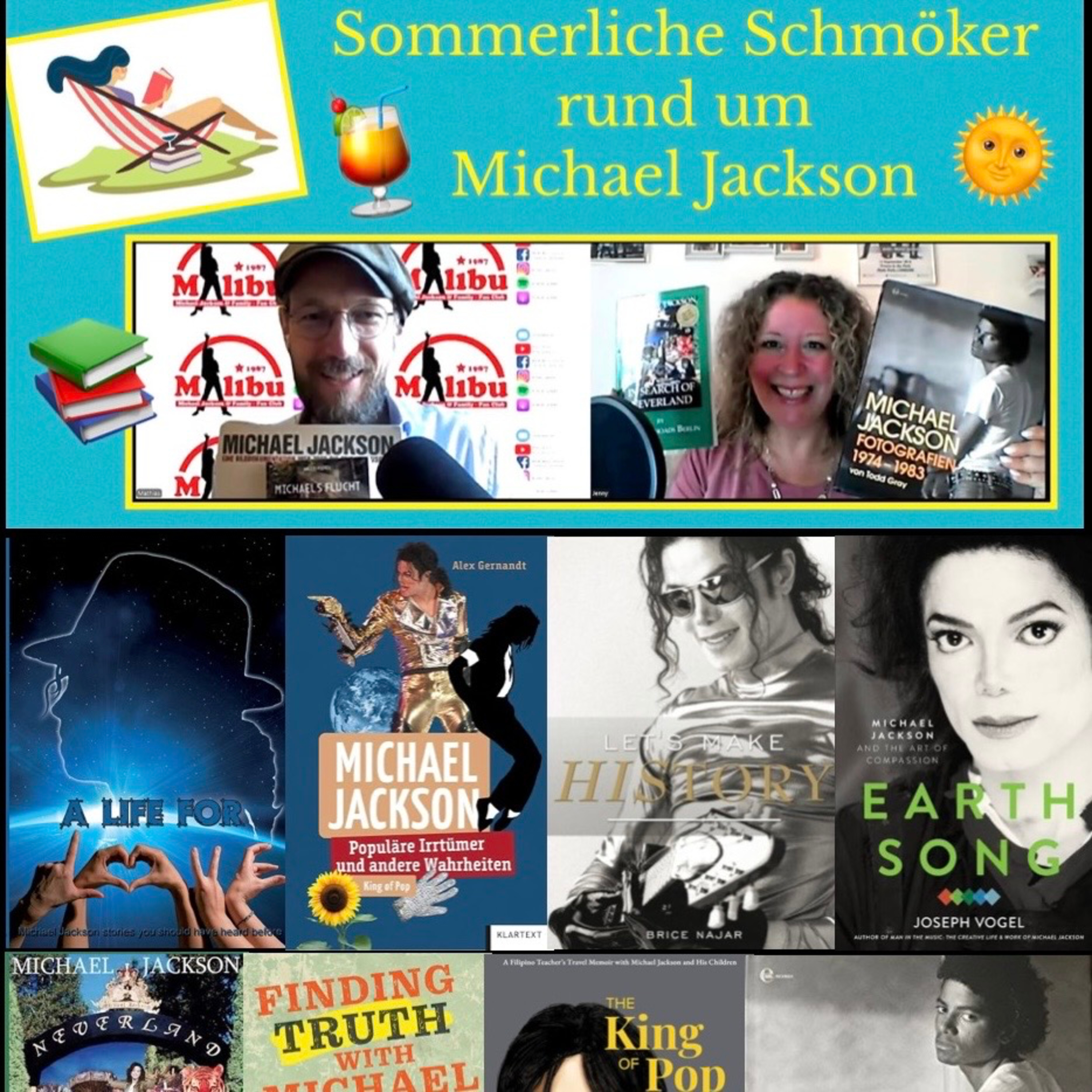 Sommerliche Schmöker - rund um Michael Jackson (MJ-BücherBesprechung #7)