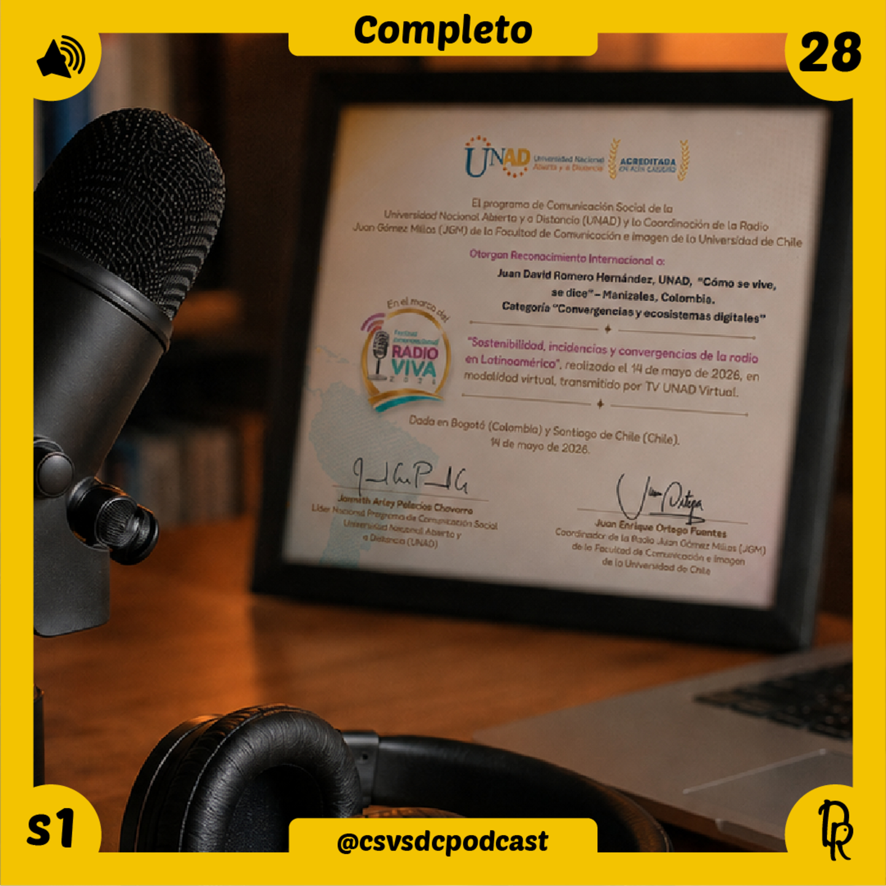 T1 · E28: Del miedo al reconocimiento internacional | Festival Internacional Radio Viva 2026 episode artwork