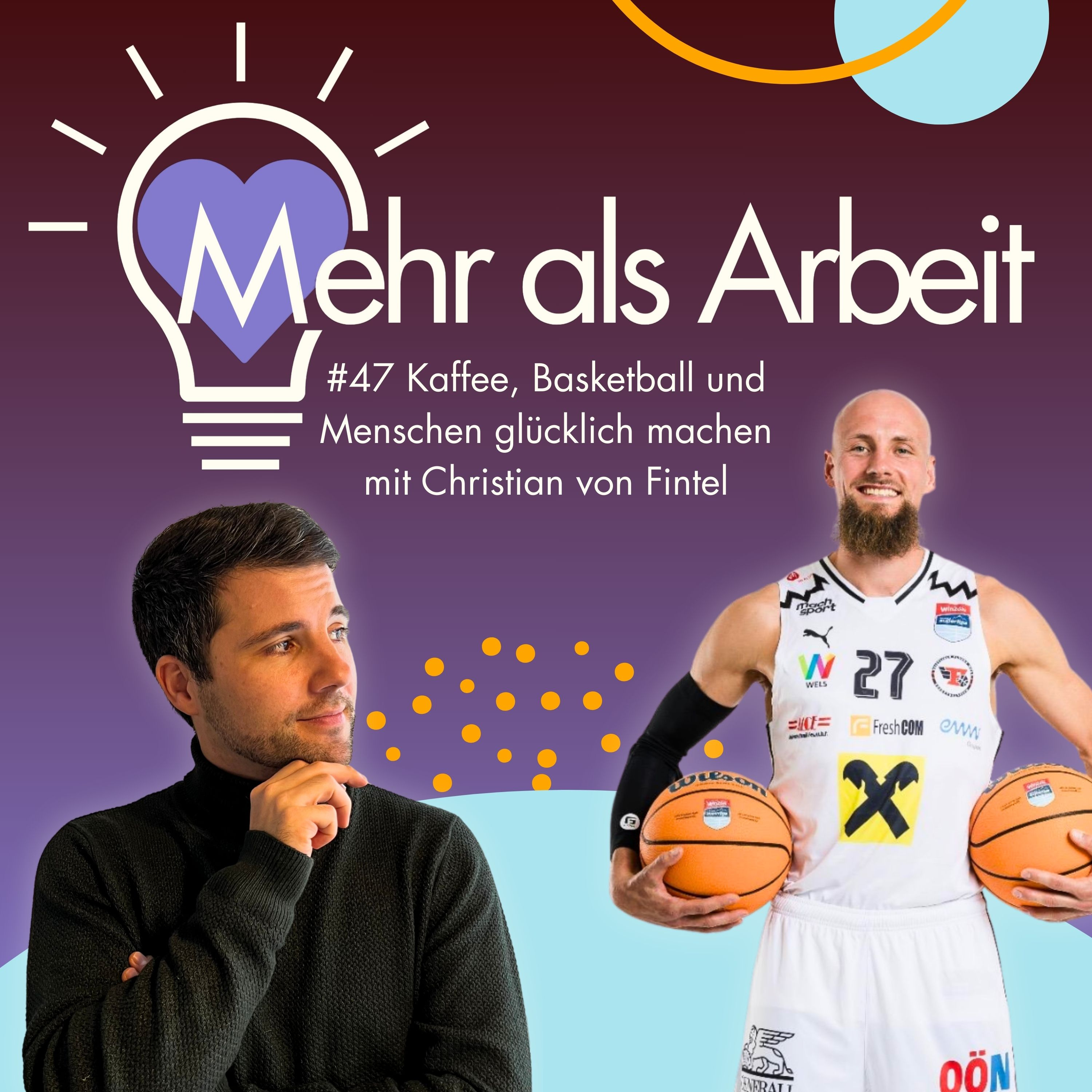 #47 Kaffee, Basketball und Menschen glücklich machen mit Christian von Fintel episode artwork