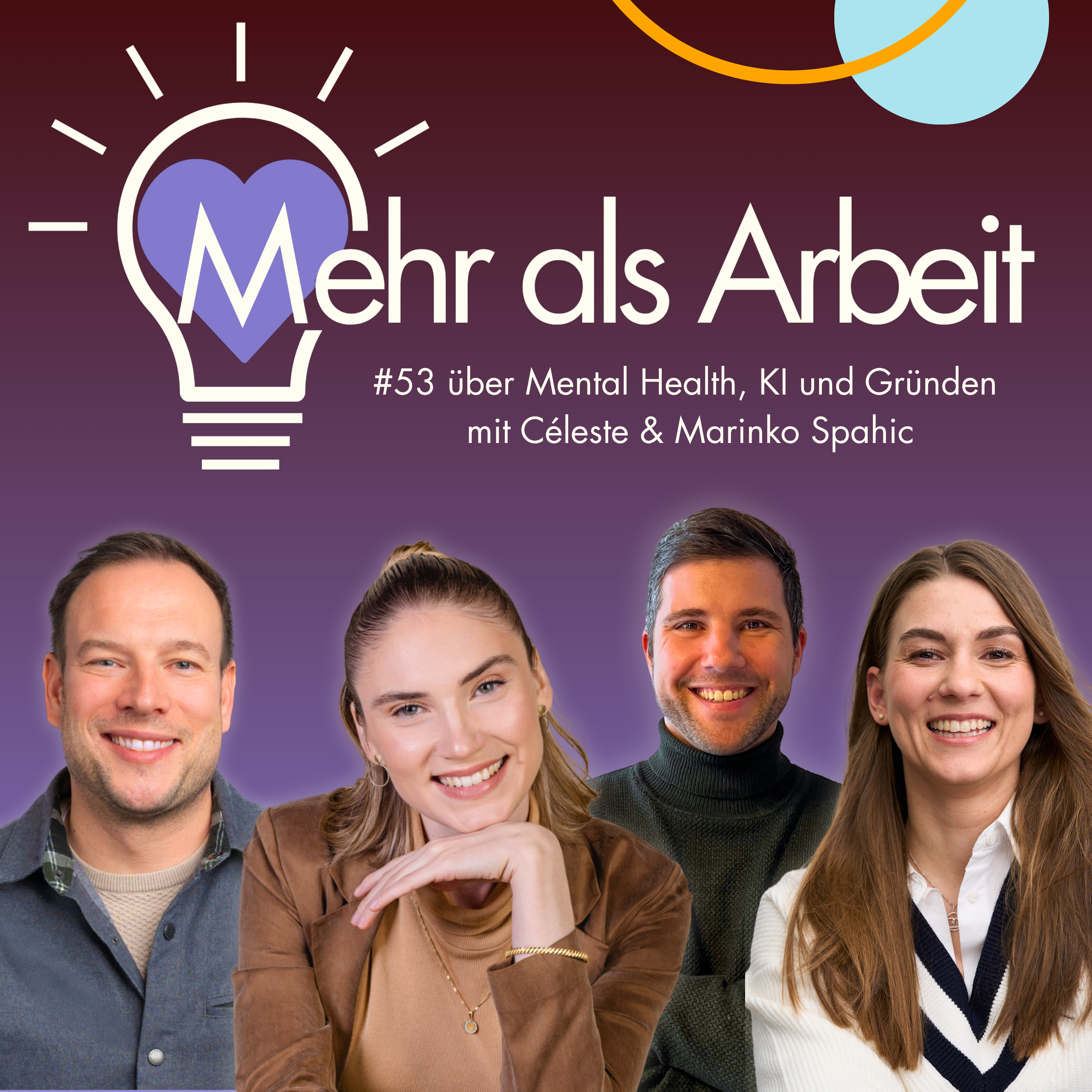 #53 über Mental Health, KI und Gründen mit Céleste & Marinko Spahic episode artwork