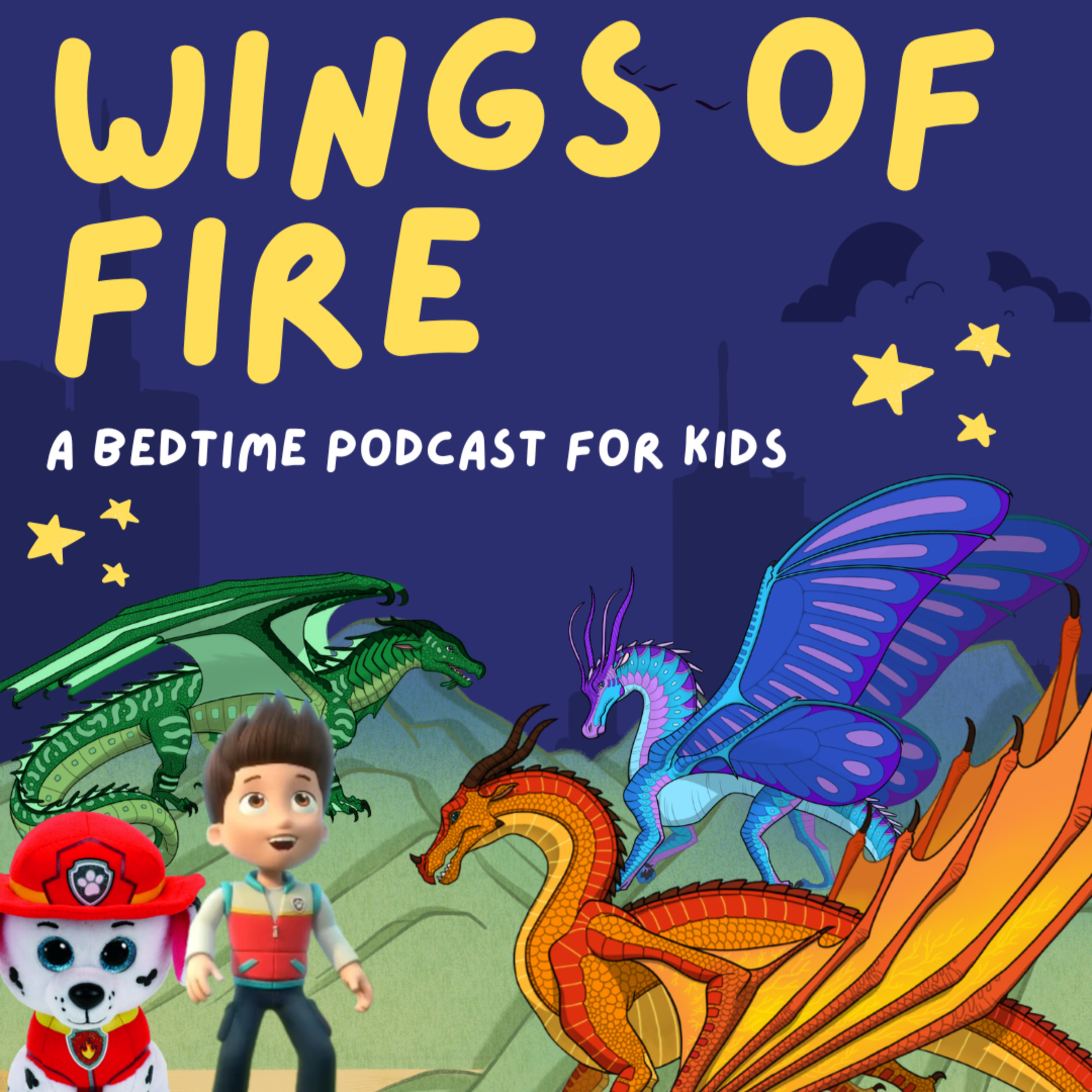 Paw Patrol: Wings of Fire episode artwork