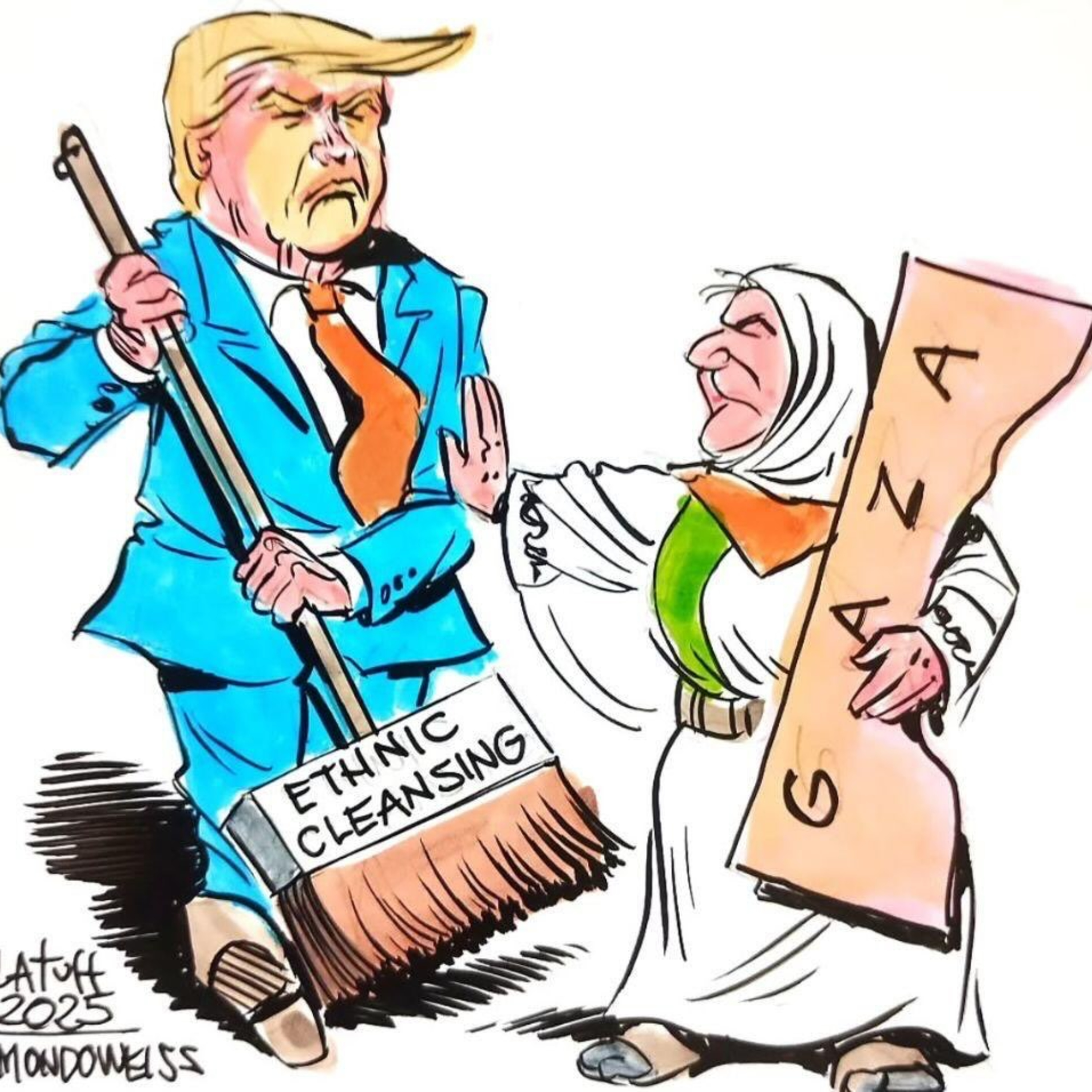 Le cow-boy Donald Trump ne fait pas peur à Gaza episode artwork