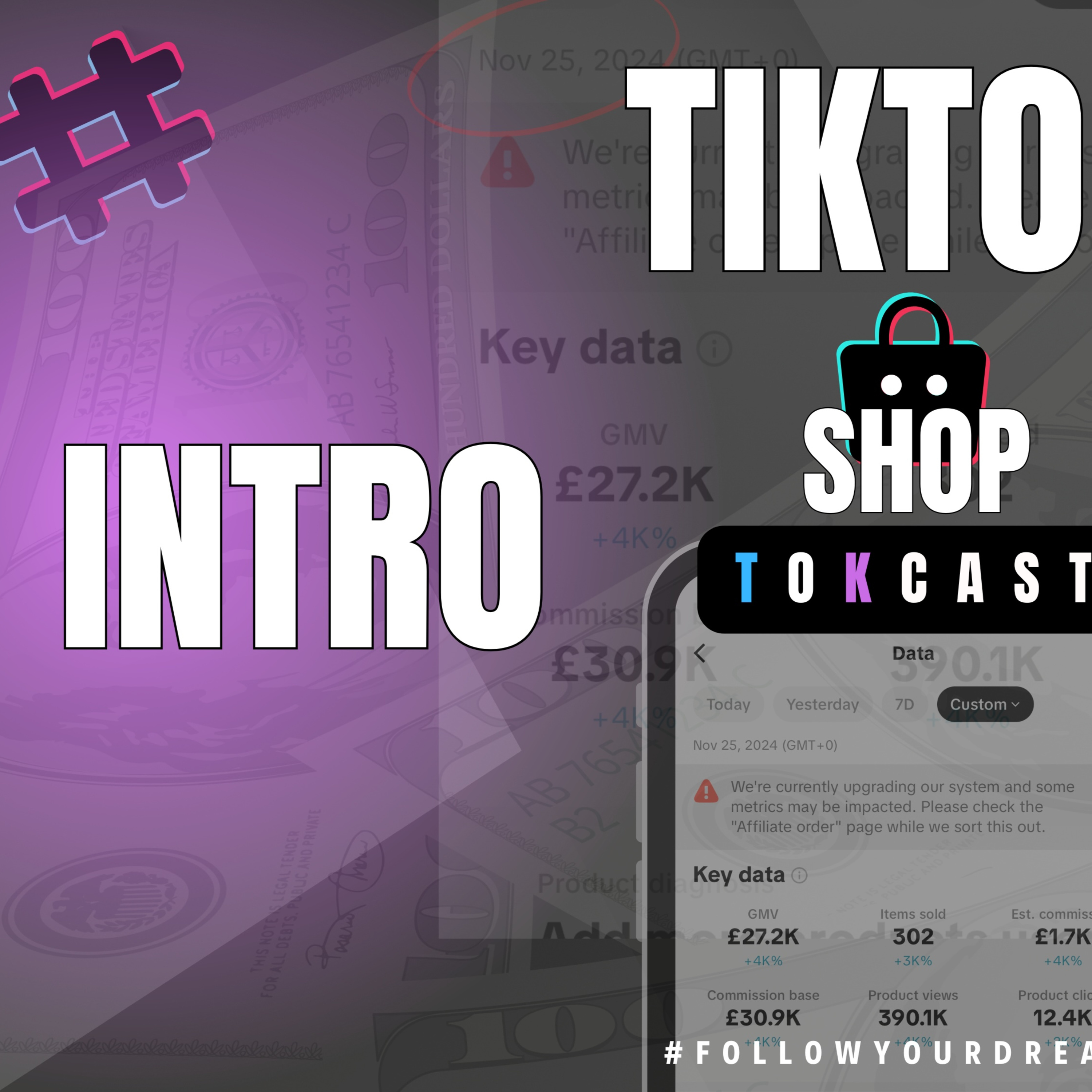 Introducing TOKCAST, a show where we decode success stories of CREATORS & BRANDS on TikTok #tiktok episode artwork