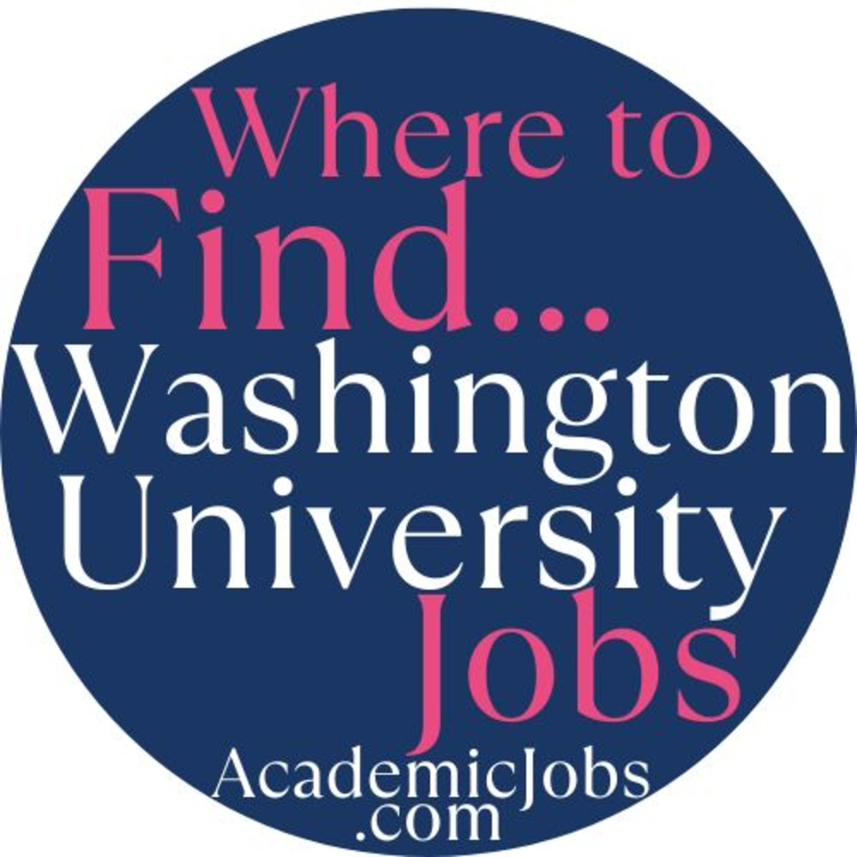 Washington University Jobs  episode artwork
