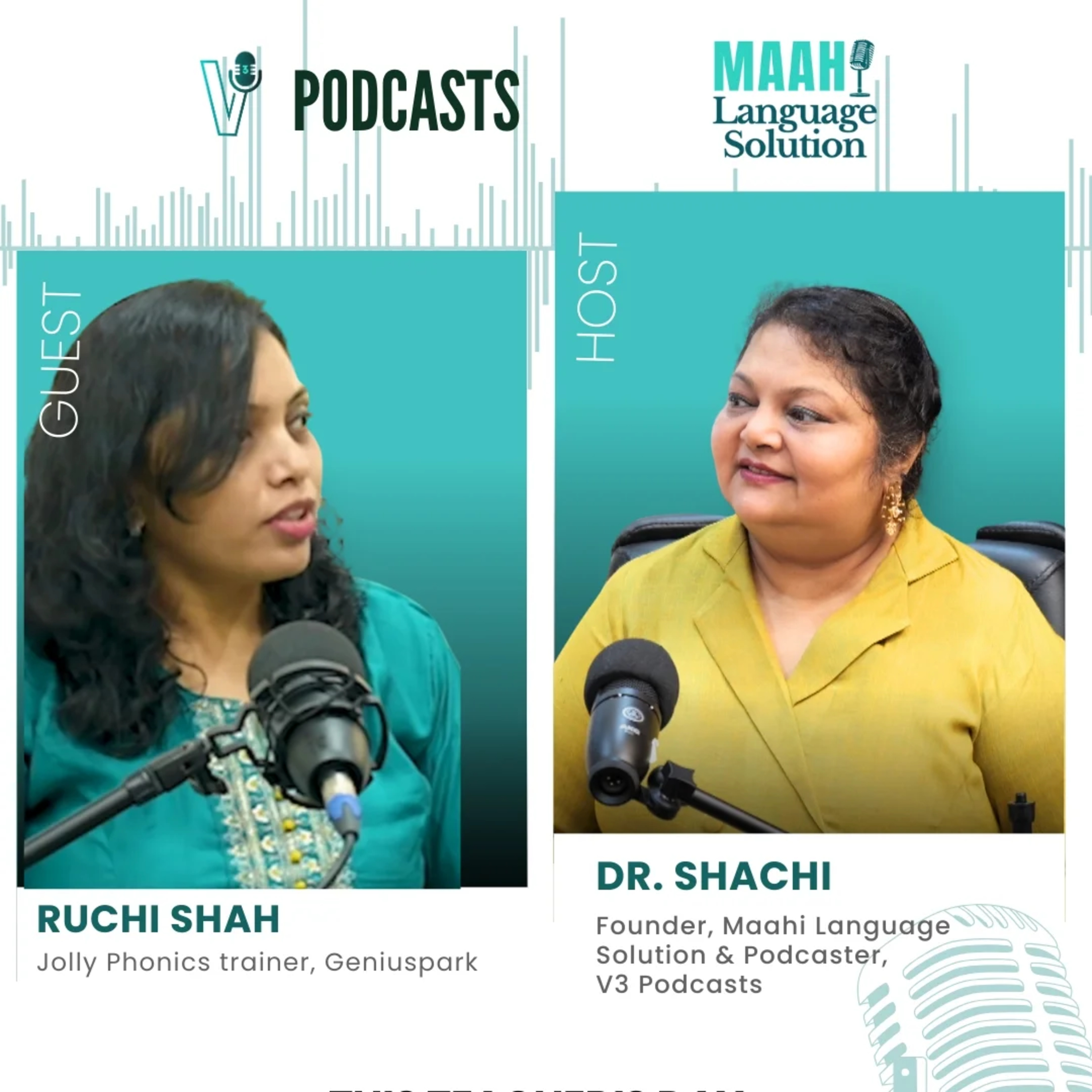 This Teacher’s Day, we bring you a true educational innovator on V³ Podcasts: Ruchi Shah from Geniuspark, Ahmedabad! 👩🏫