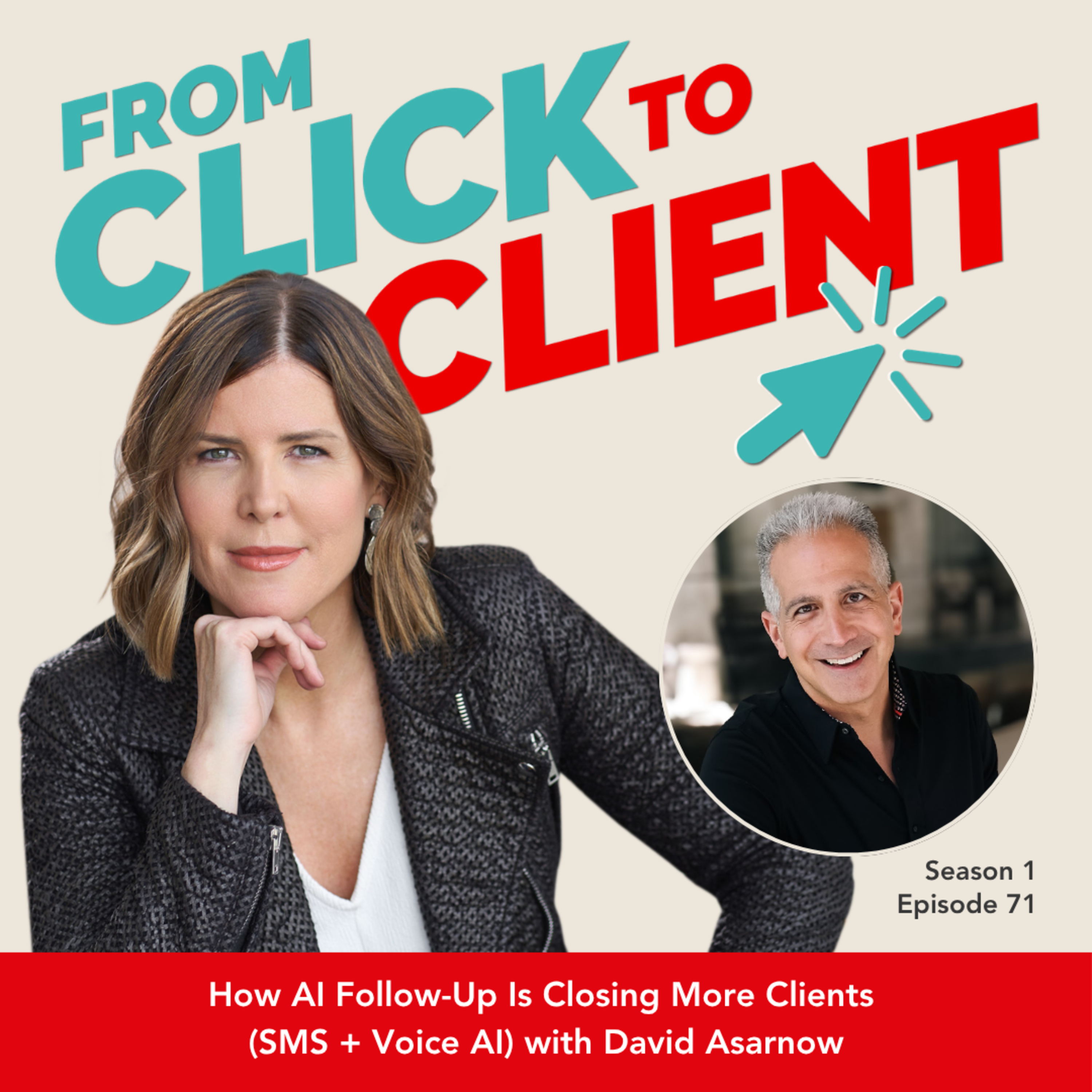 Ep. 71 | How AI Follow-Up Is Closing More Clients (SMS + Voice AI) with David Asarnow episode artwork