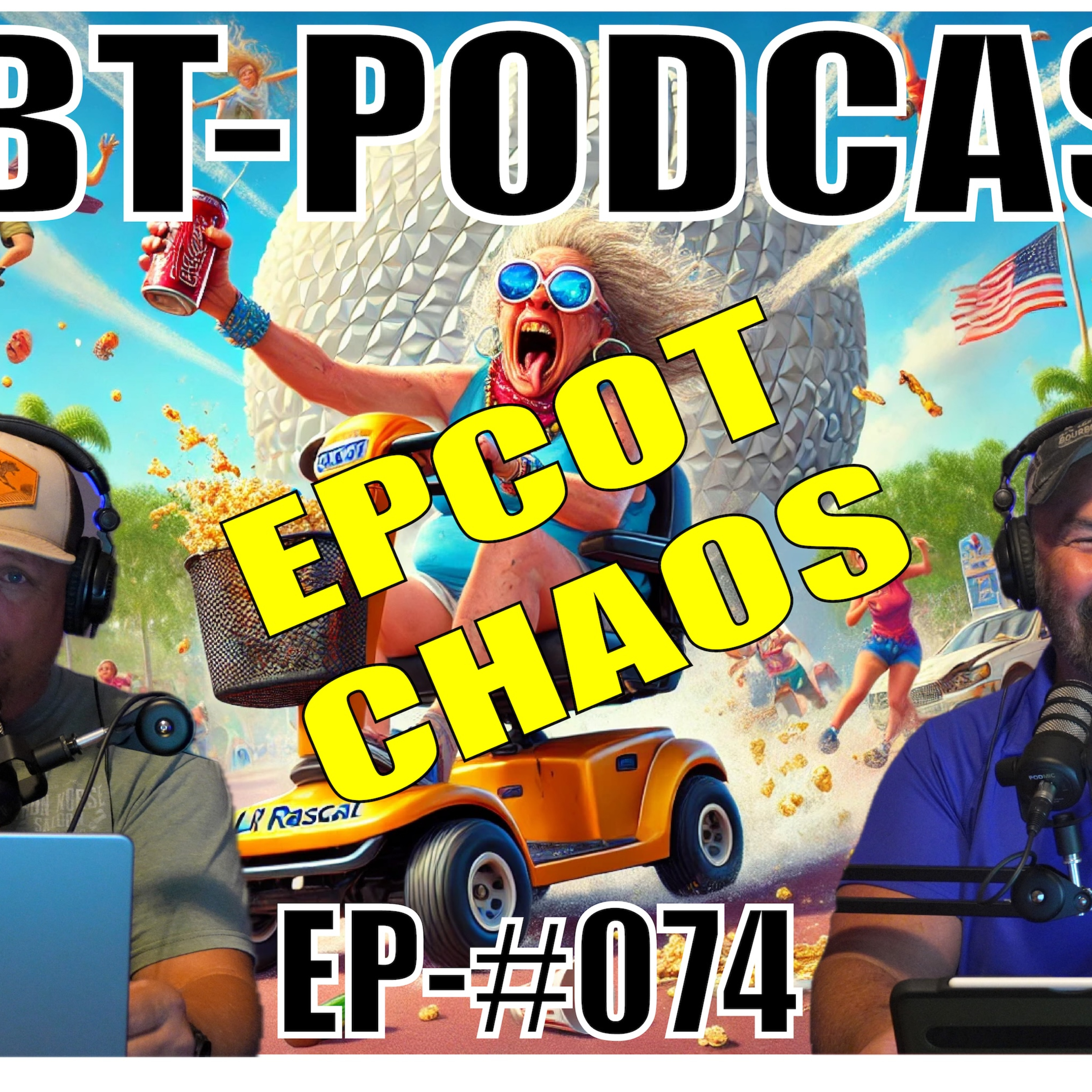 Drunk Scooter Chaos at Epcot & Million-Dollar Church Heist! 🥃 ITBT Podcast EP#074 episode artwork