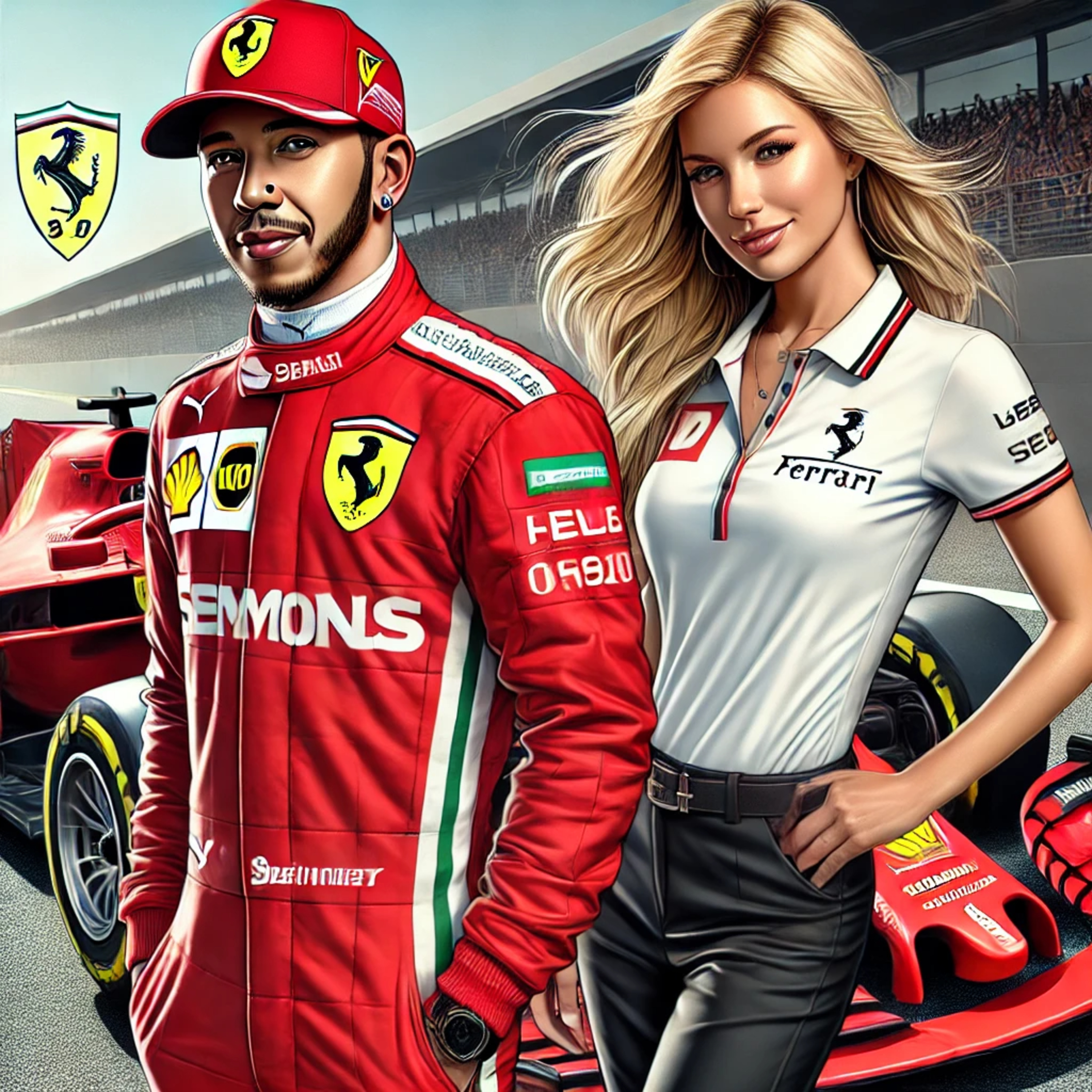 Lewis Hamilton and Angela Cullen: Back Together Again at Ferrari!? episode artwork