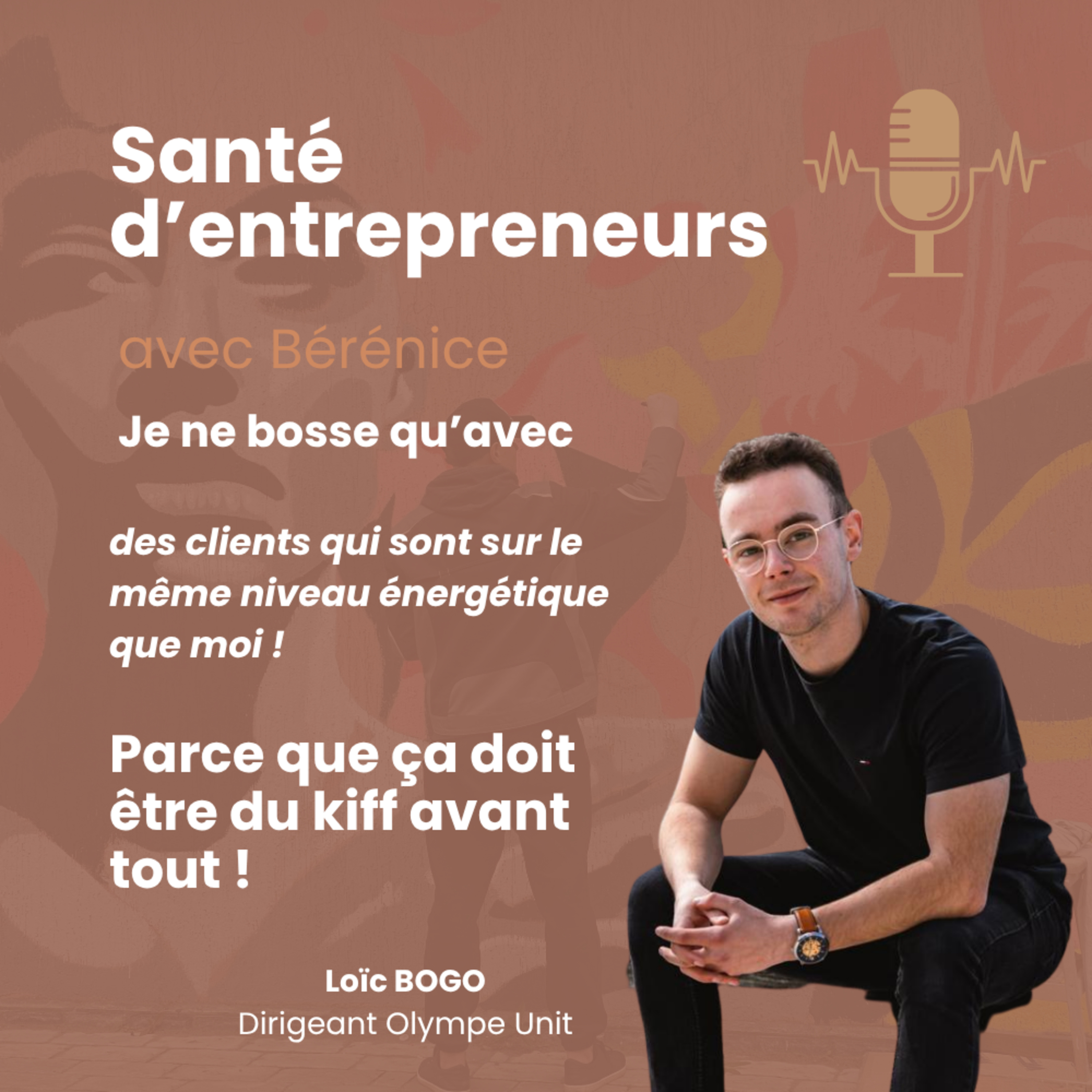Loic Bogo fait parti de ses jeunes dirigeants à équilibrer vie pro et vie perso, comment fait-il ?