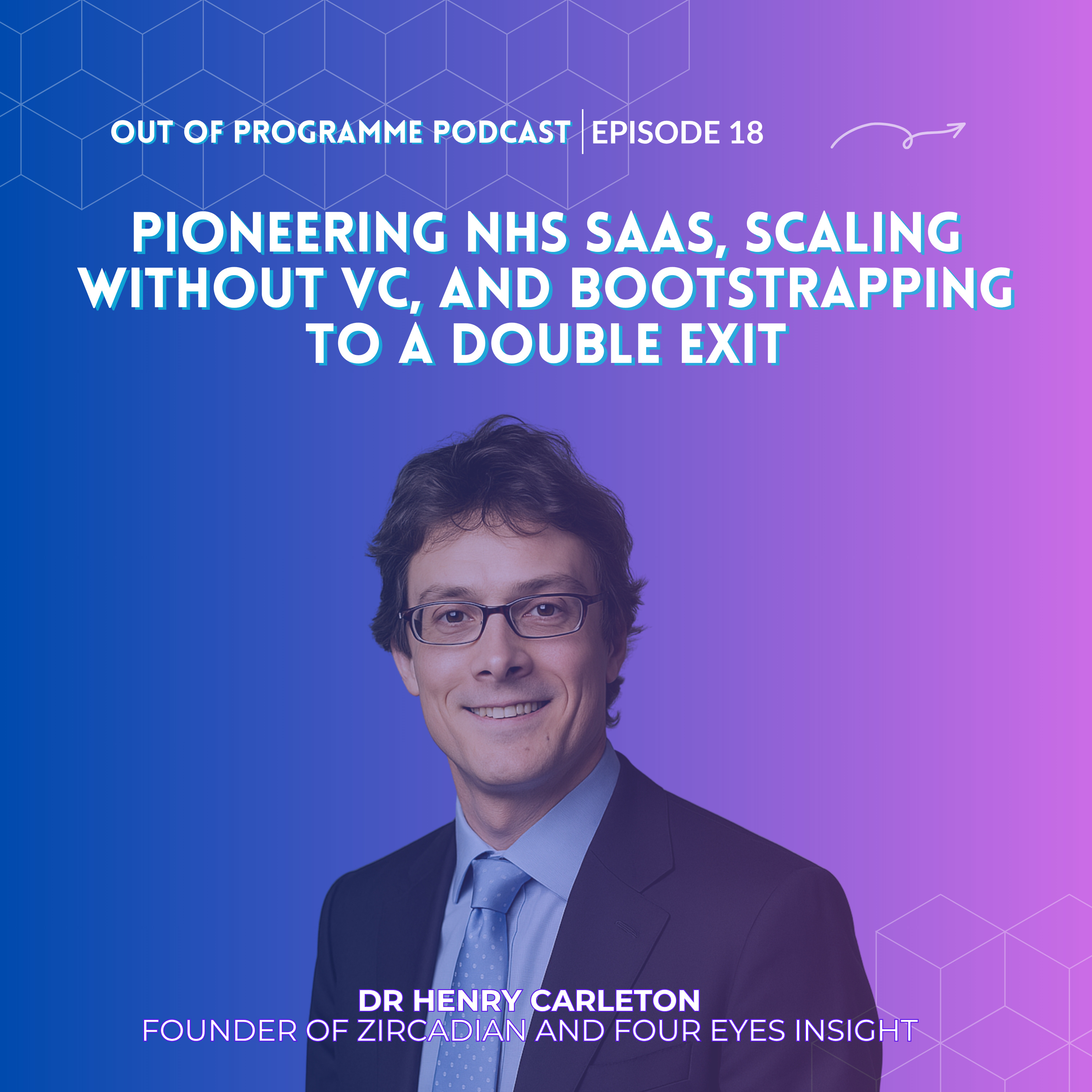 Episode 18: Dr Henry Carleton on Pioneering NHS SaaS, Scaling Without VC, and Bootstrapping to a Double Exit