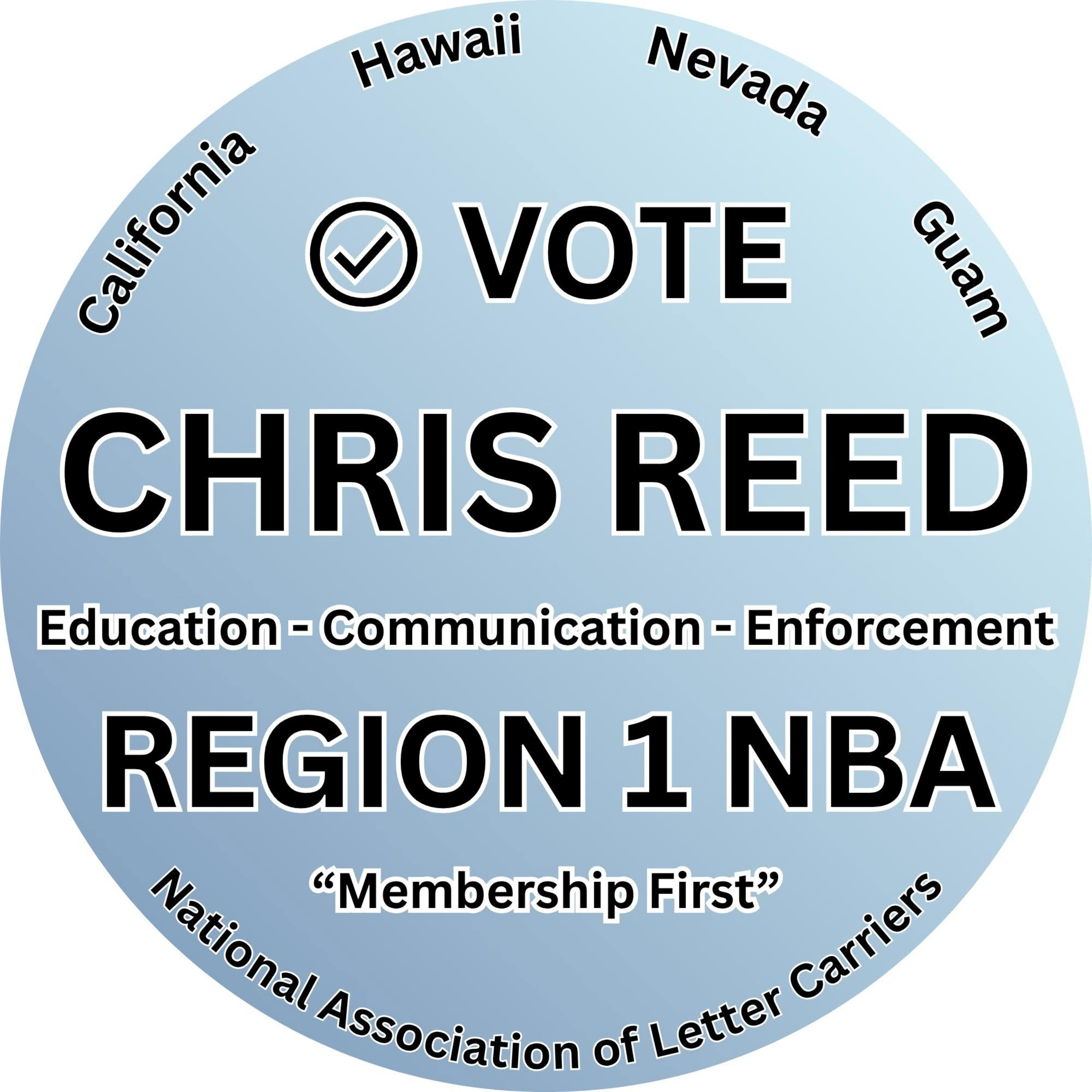 Chris Reed for Region 1 NBA