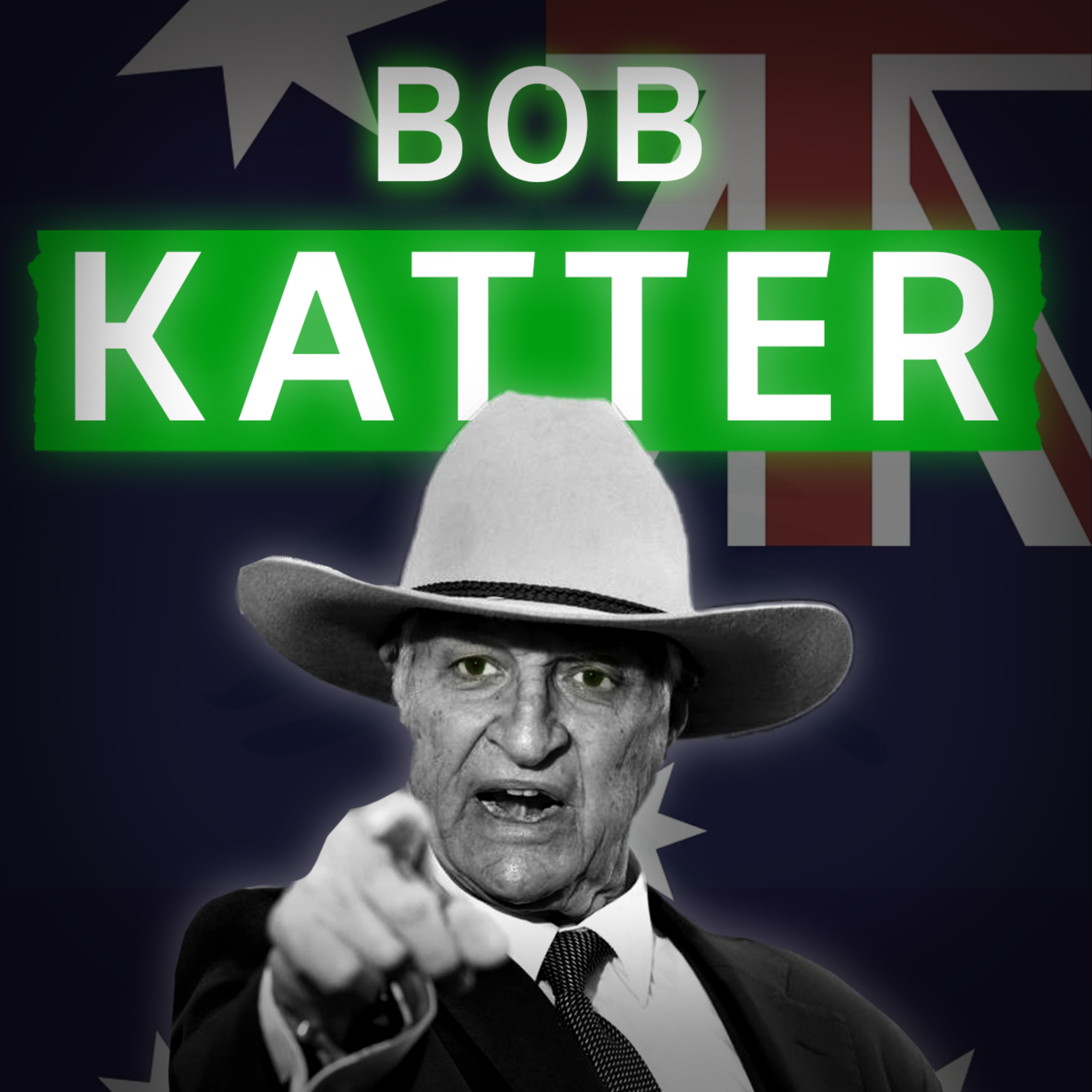 The entire history of Bob Katter episode artwork
