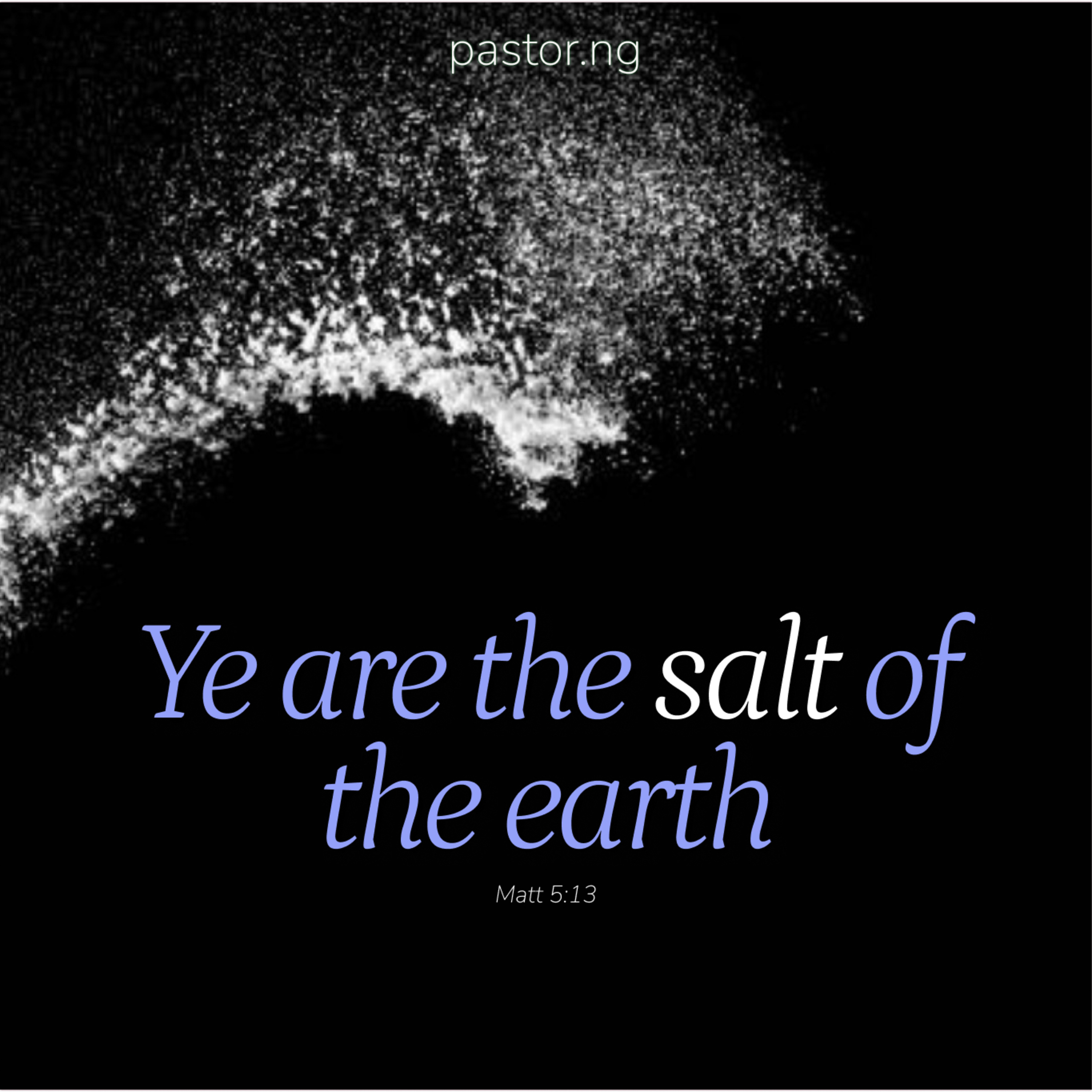 Fulfilling God’s Salt Assignment for You - 11 (Those who will be comforted)