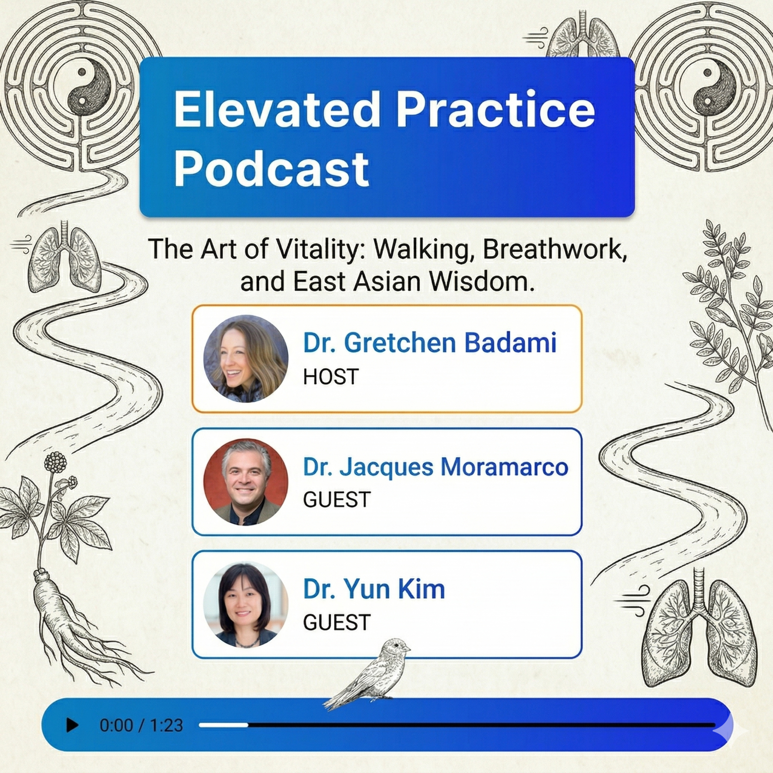 Dr. Jacques MoraMarco and Dr. Yun Kim: Walking Your Way to Vitality