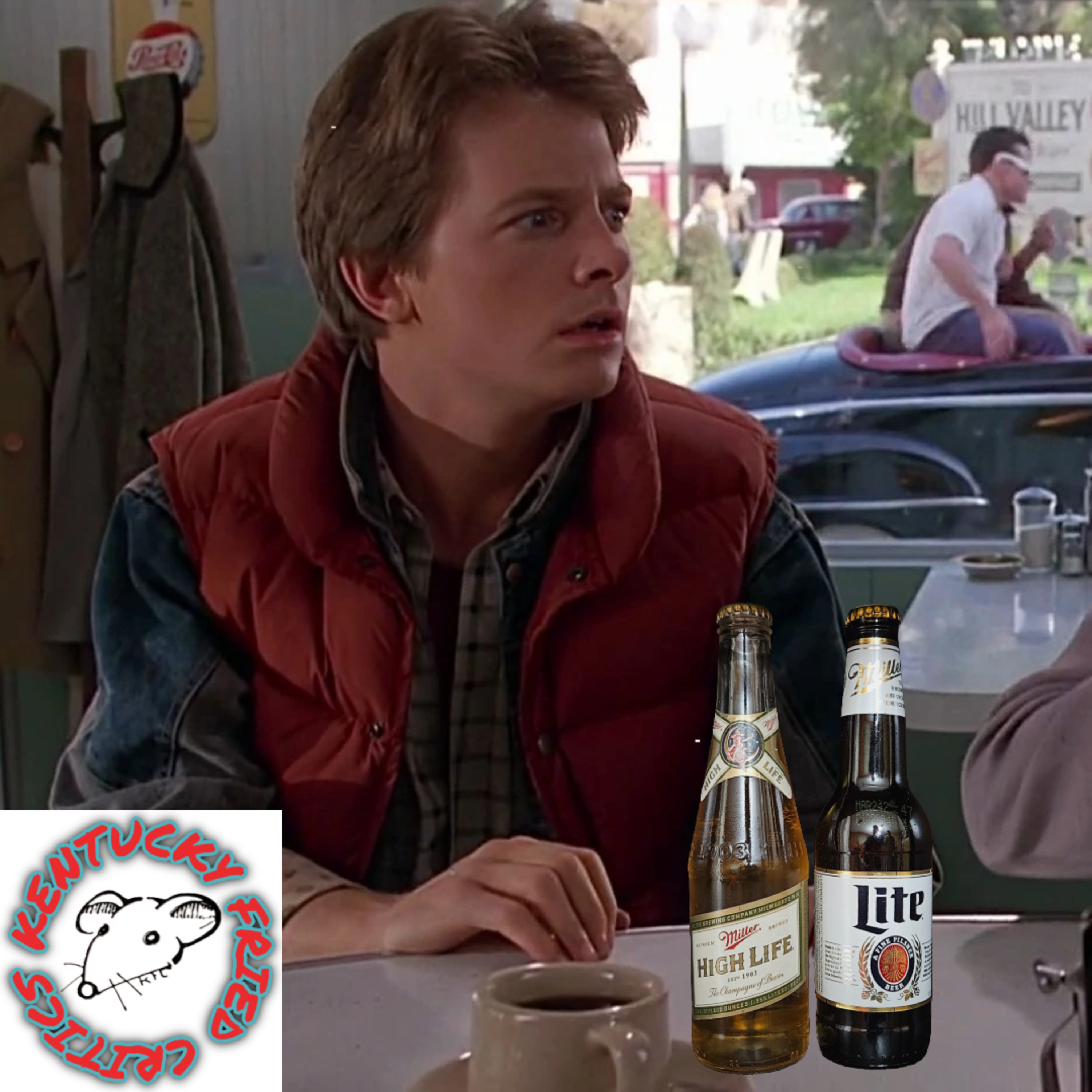 "Are you telling me that you built a time machine out of a DeLorean?" | Back to the Future episode artwork