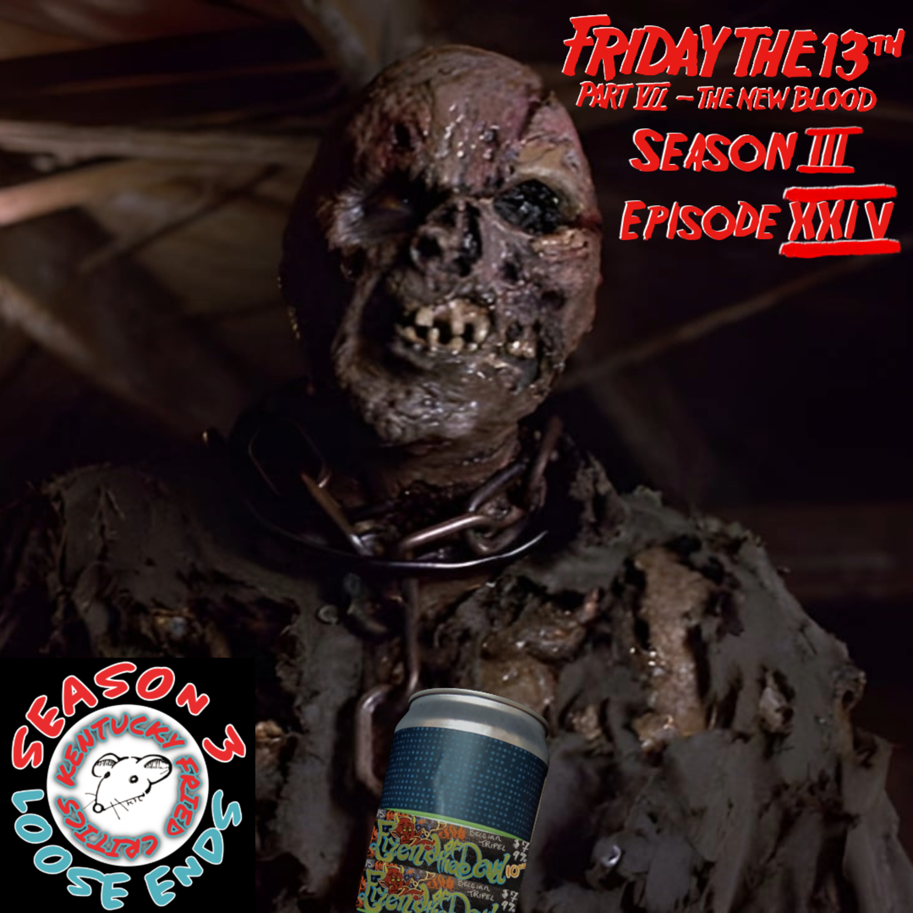"I got a date with a soap on a rope." | Friday the 13th Part 7: The New Blood  episode artwork