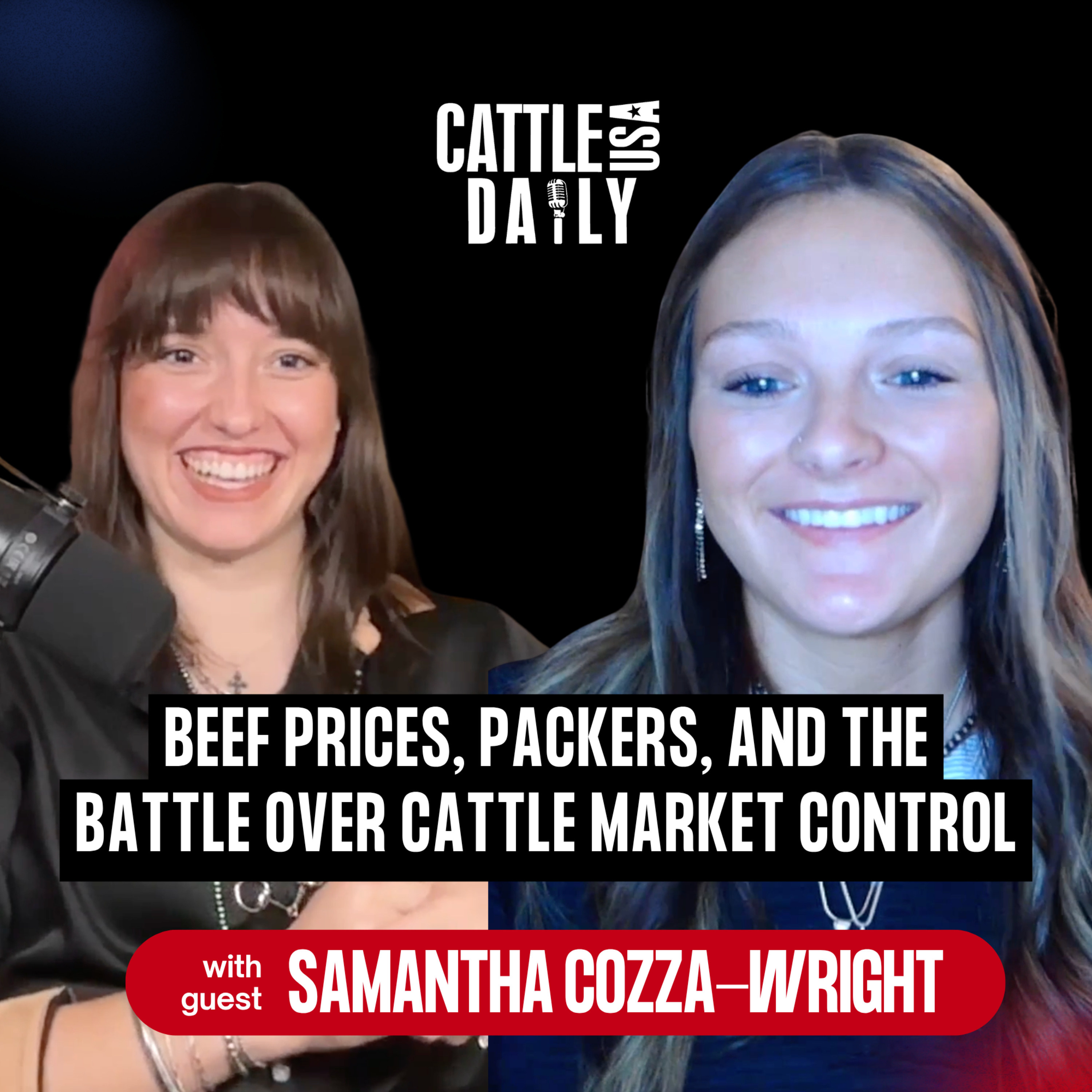 198: Beef Prices, Packers, and the Battle Over Cattle Market Control with Samantha Cozza-Wright episode artwork