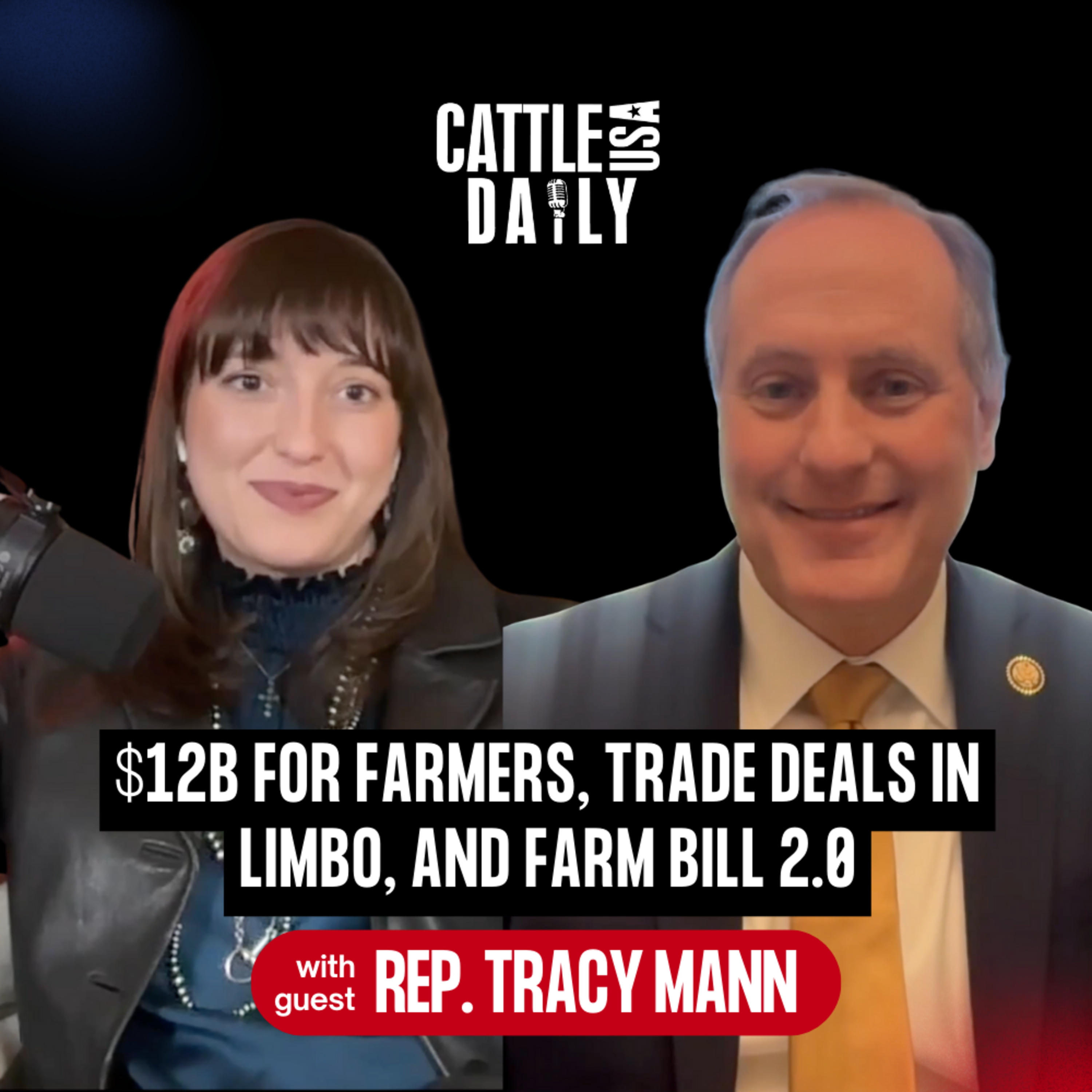 222: $12B for Farmers, Trade Deals in Limbo, and Farm Bill 2.0 with Rep. Tracey Mann episode artwork
