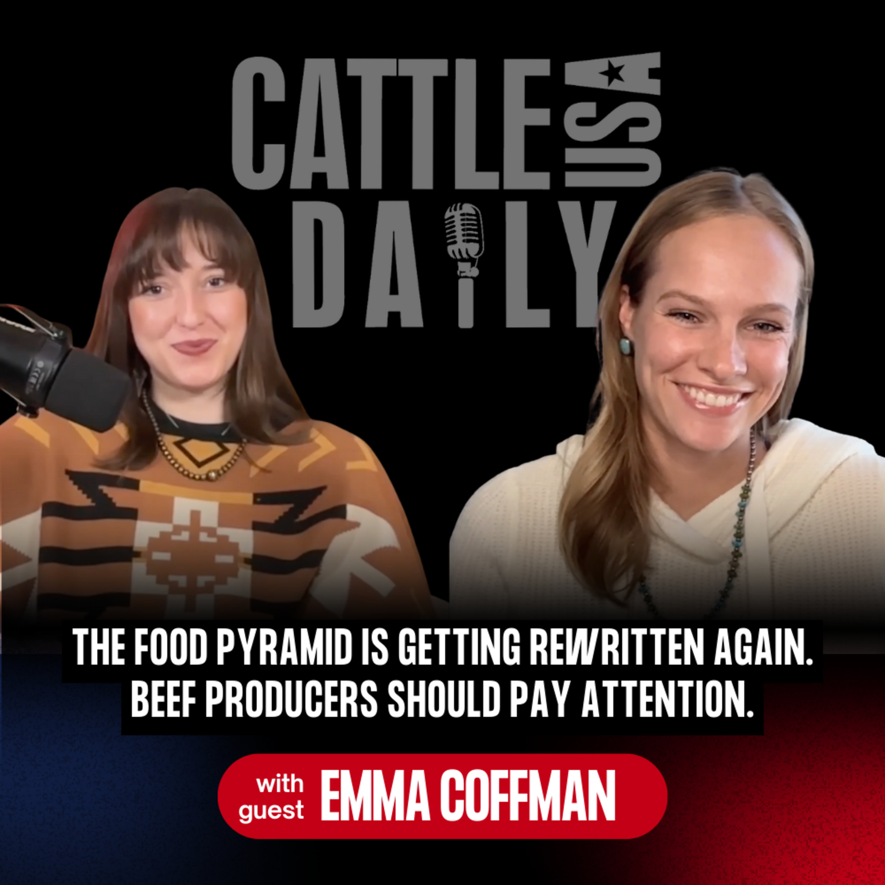 246: The Food Pyramid Is Getting Rewritten Again. Beef Producers Should Pay Attention. with Emma Coffman episode artwork