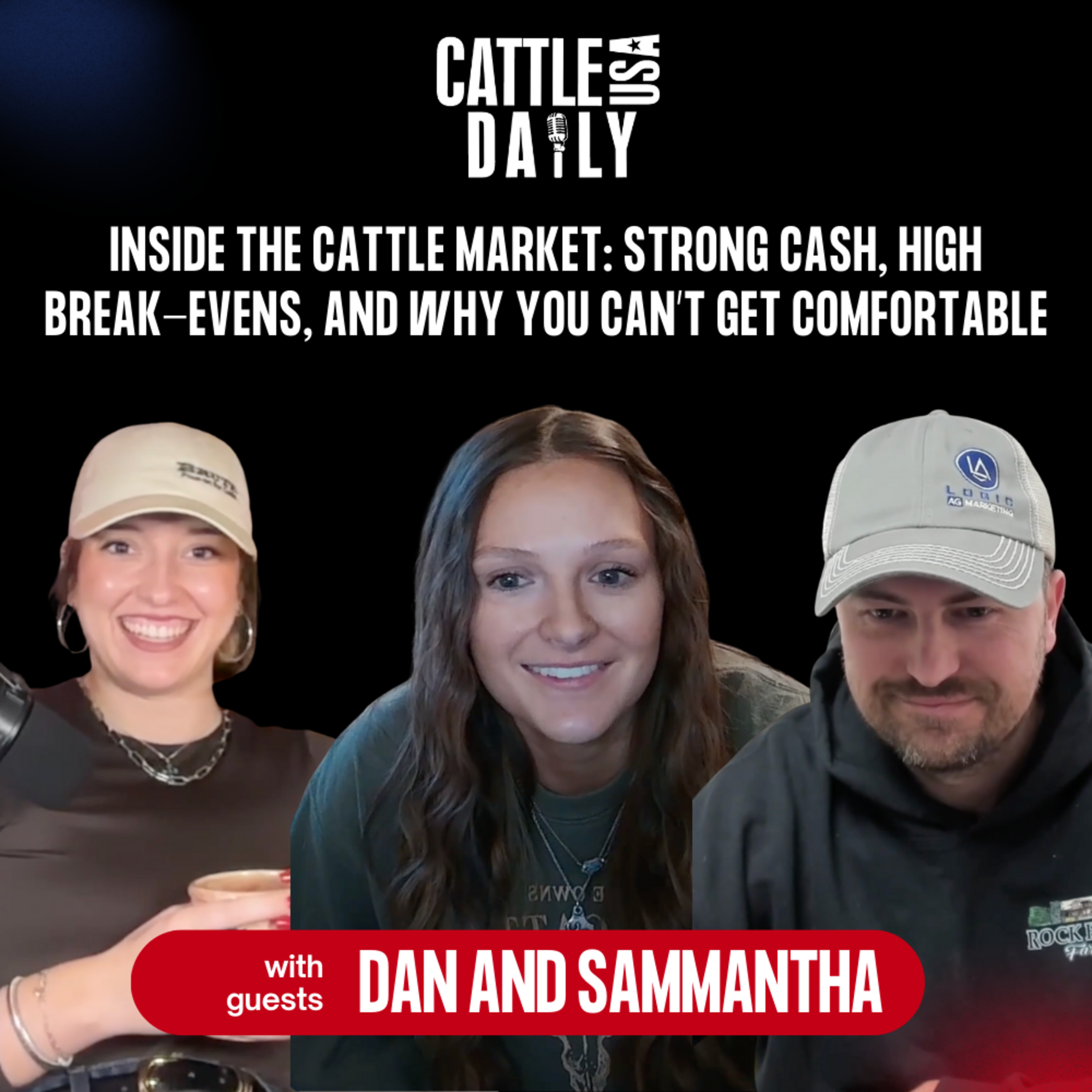 242: Inside the Cattle Market: Strong Cash, High Break-Evens, and Why You Can’t Get Comfortable with Dan and Samantha episode artwork