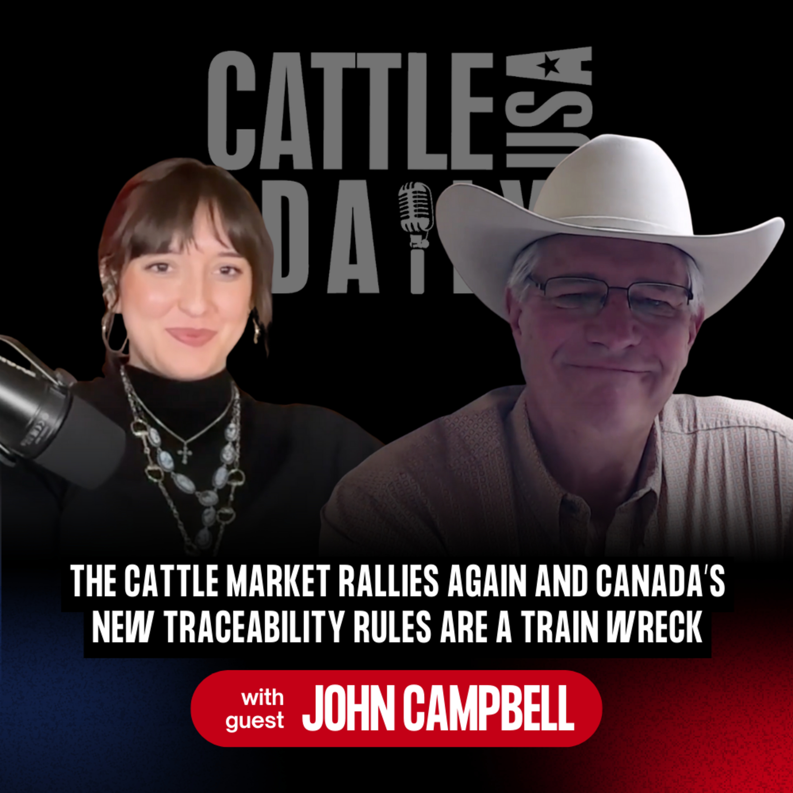 244: The Cattle Market Rallies Again and Canada’s New Traceability Rules Are a Train Wreck with John Campbell episode artwork