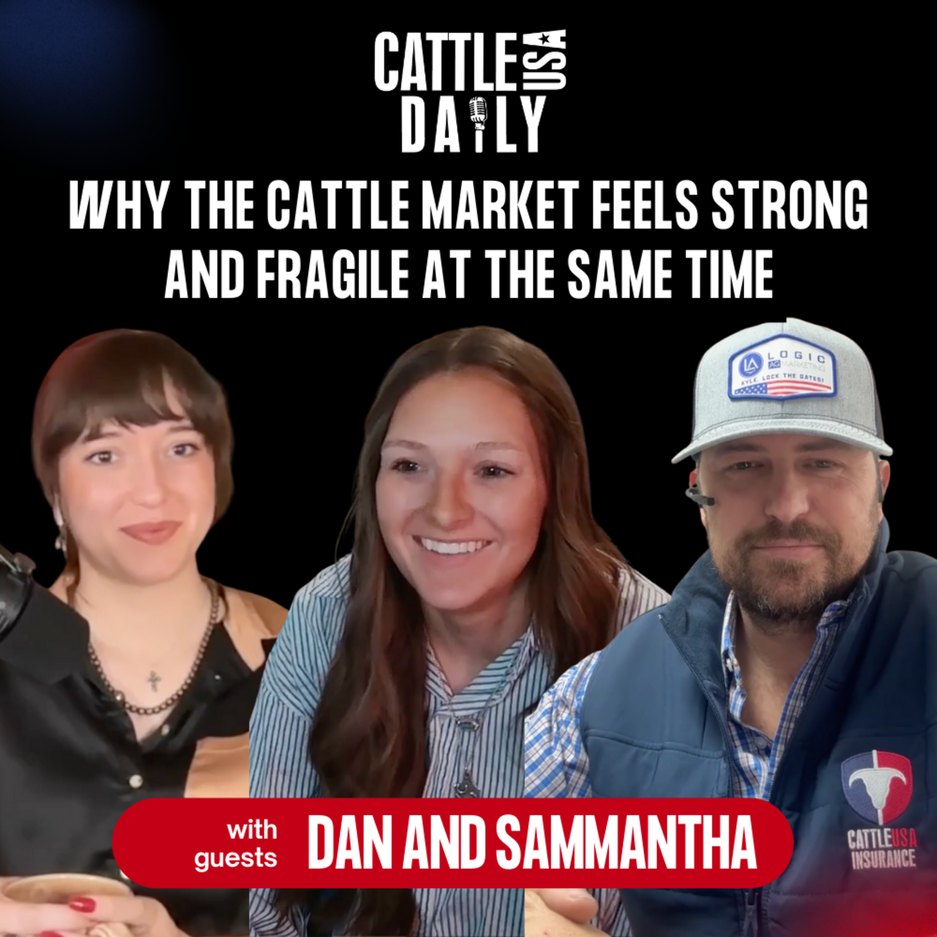 253: Why the Cattle Market Feels Strong and Fragile at the Same Time with Dan and Samantha episode artwork