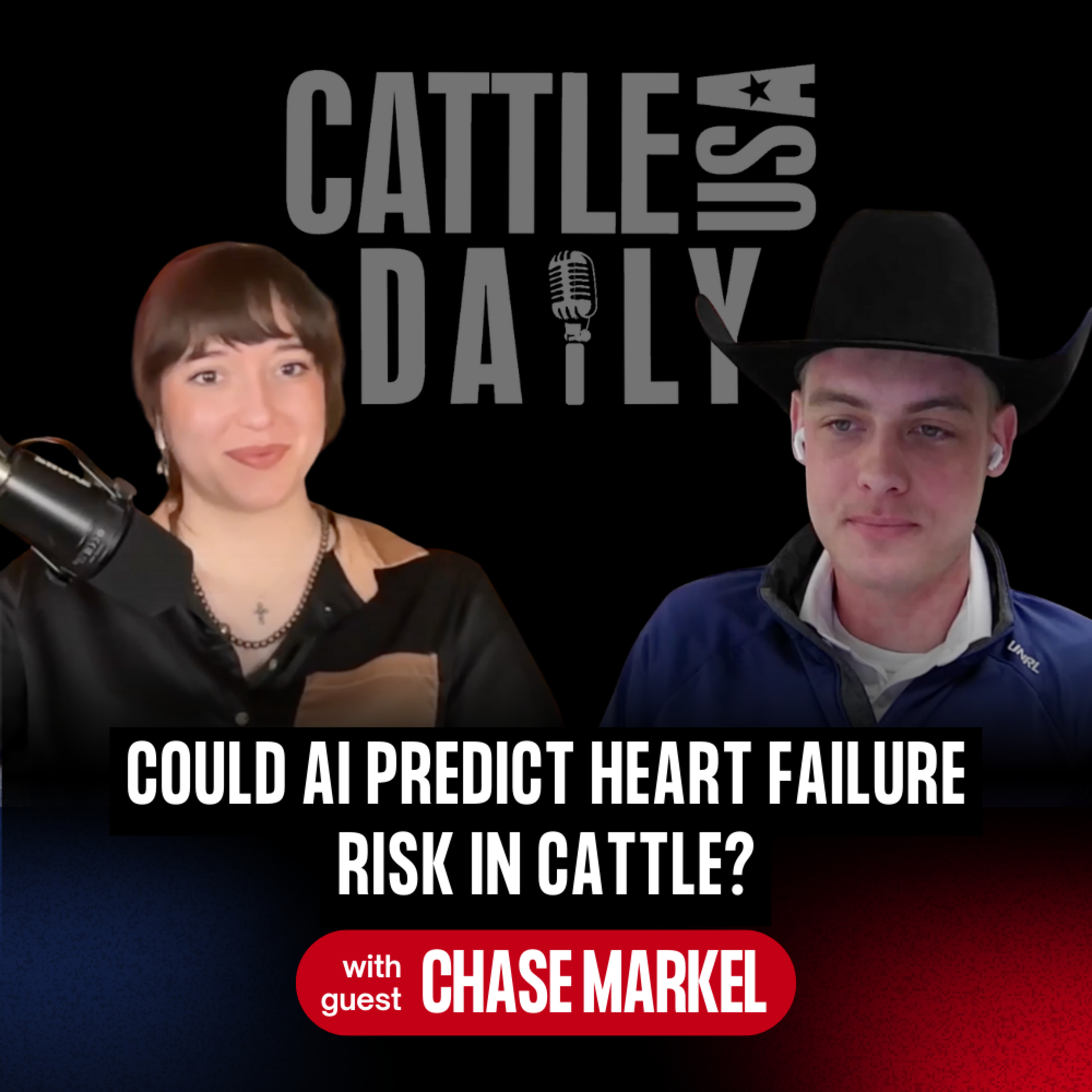 255: Could AI Predict Heart Failure Risk in Cattle? with Chase Markel episode artwork