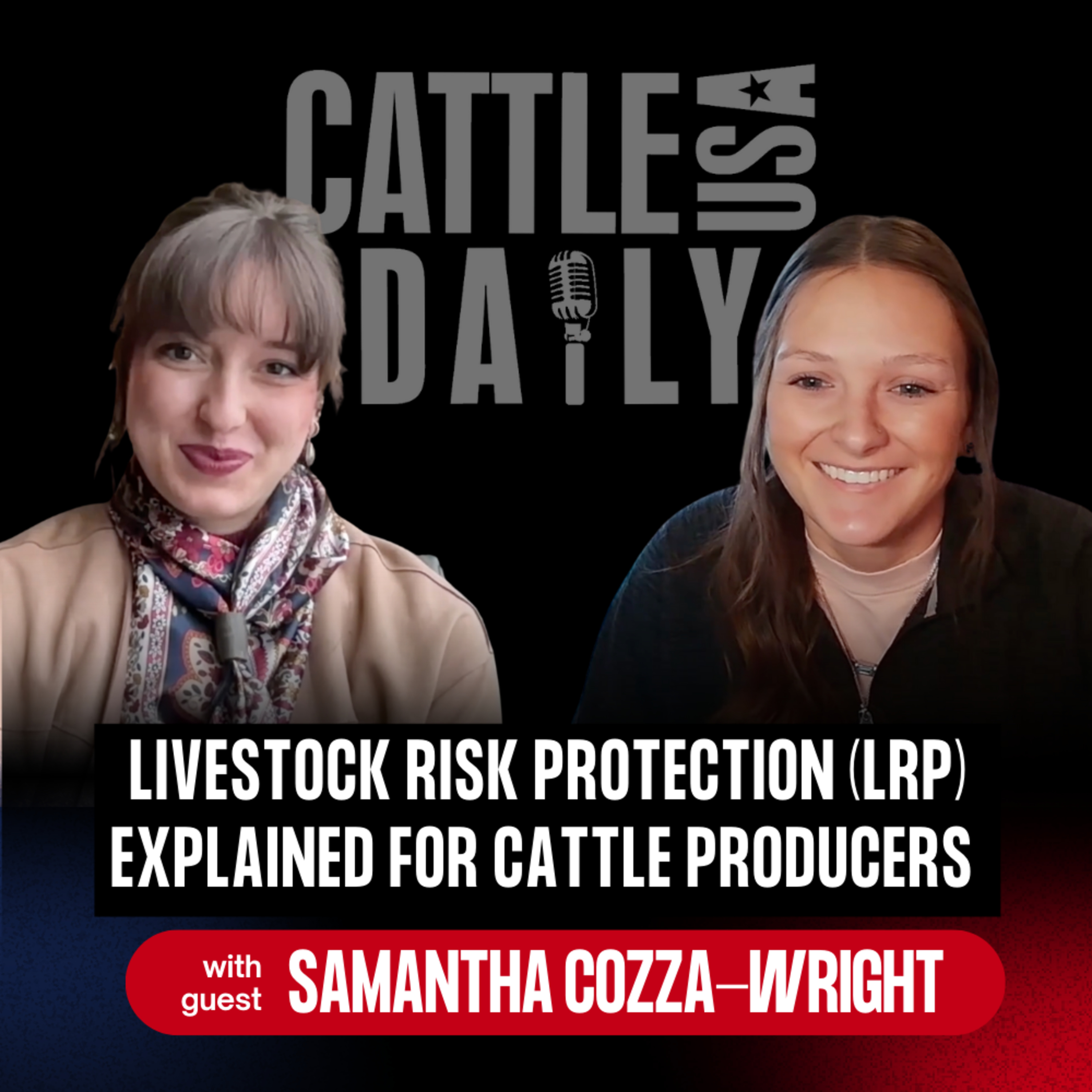 257: Livestock Risk Protection (LRP) Explained for Cattle Producers with Samantha Cozza-Wright episode artwork