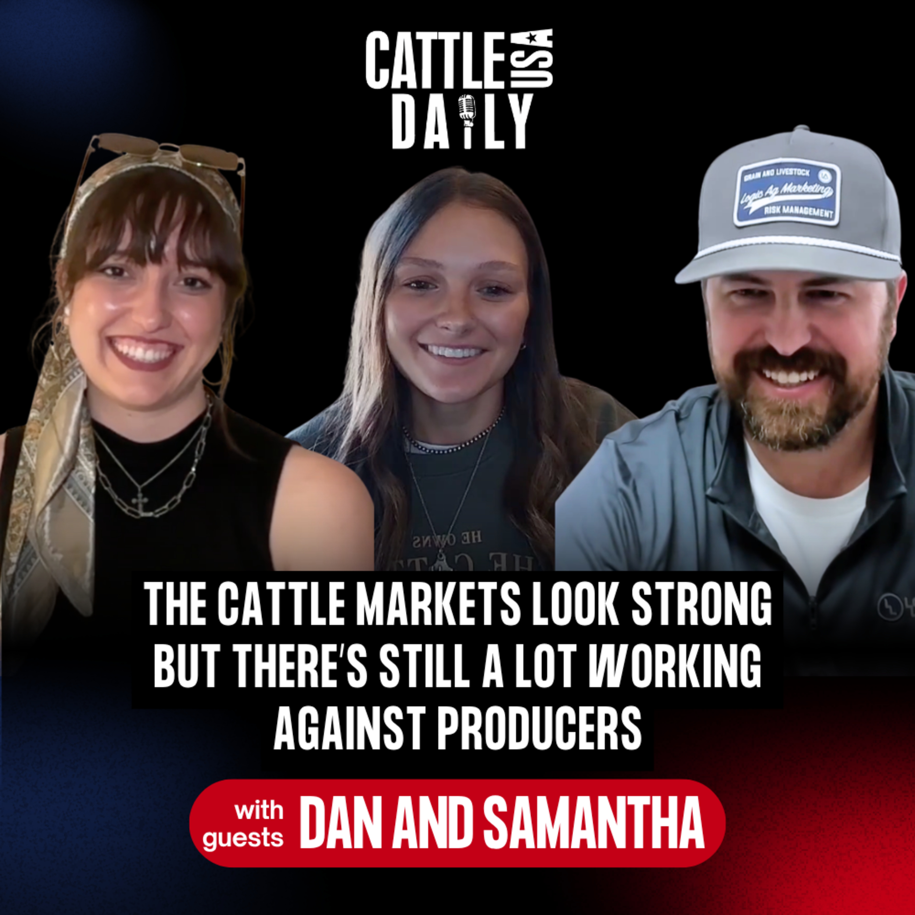 293: Cattle Markets Look Strong but There’s Still a Lot Working Against Producers w/ Dan & Samantha episode artwork