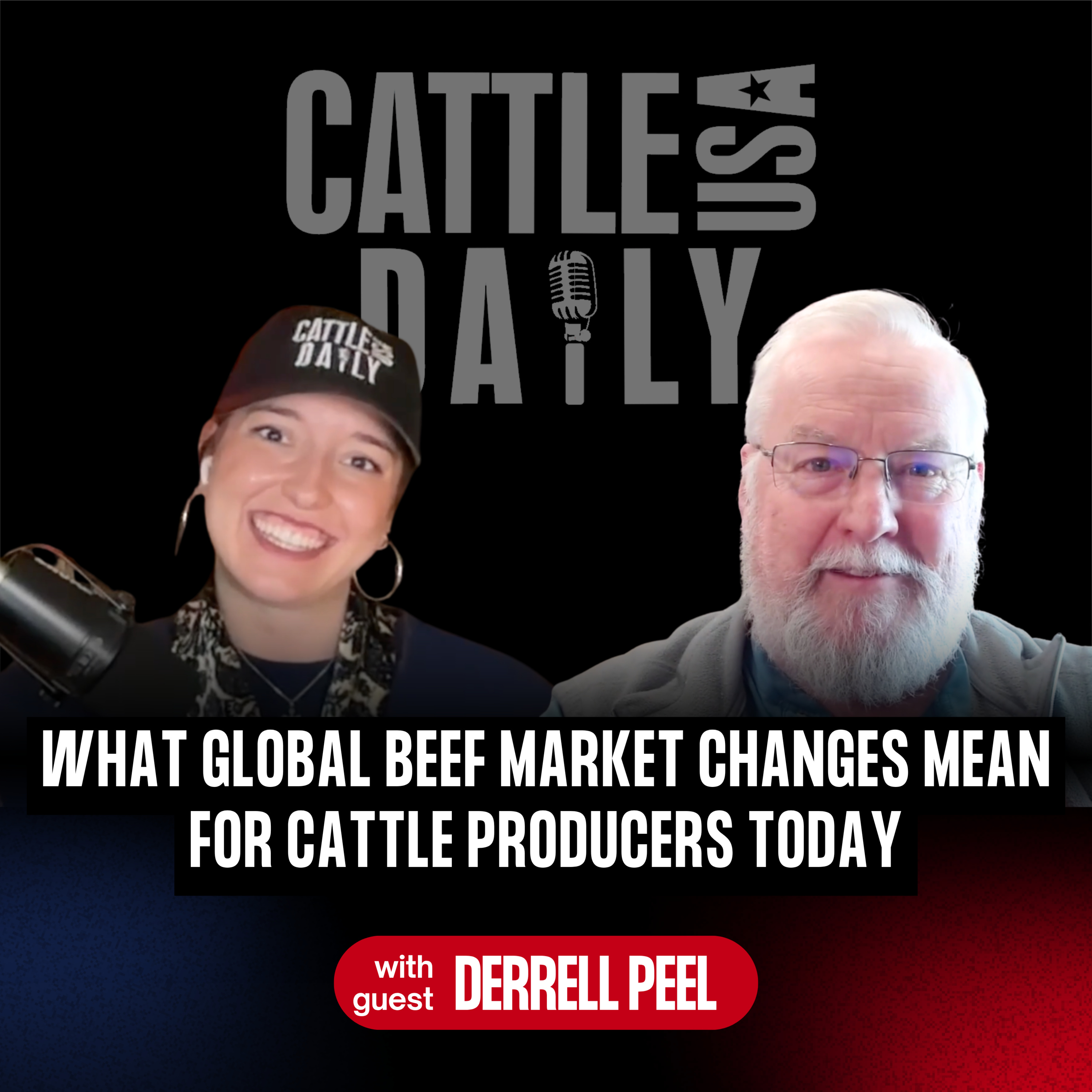 320: What Global Beef Market Changes Mean for Cattle Producers Today with Derrell Peel episode artwork
