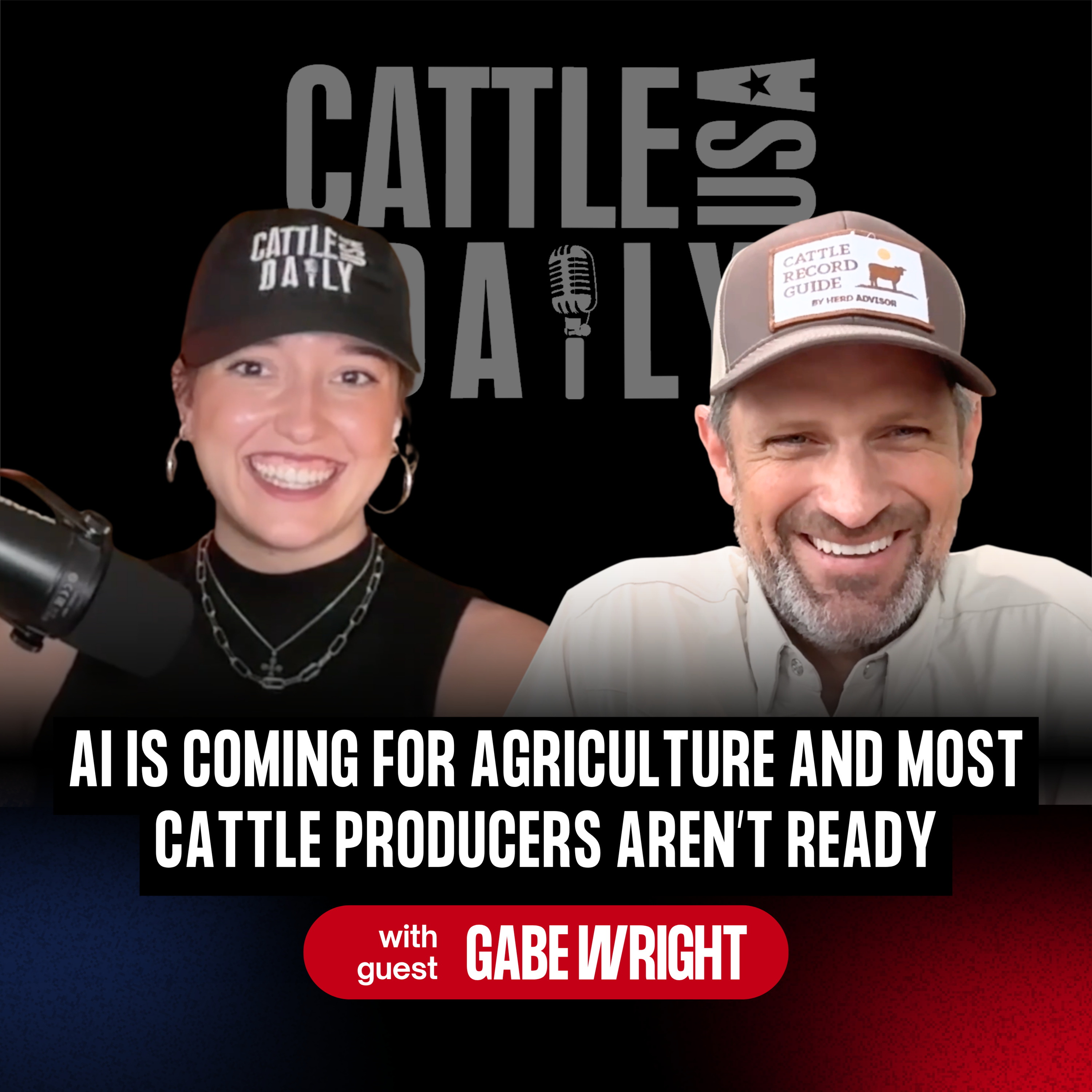 332: AI Is Coming for Agriculture and Most Cattle Producers Aren’t Ready with Gabe Wright episode artwork