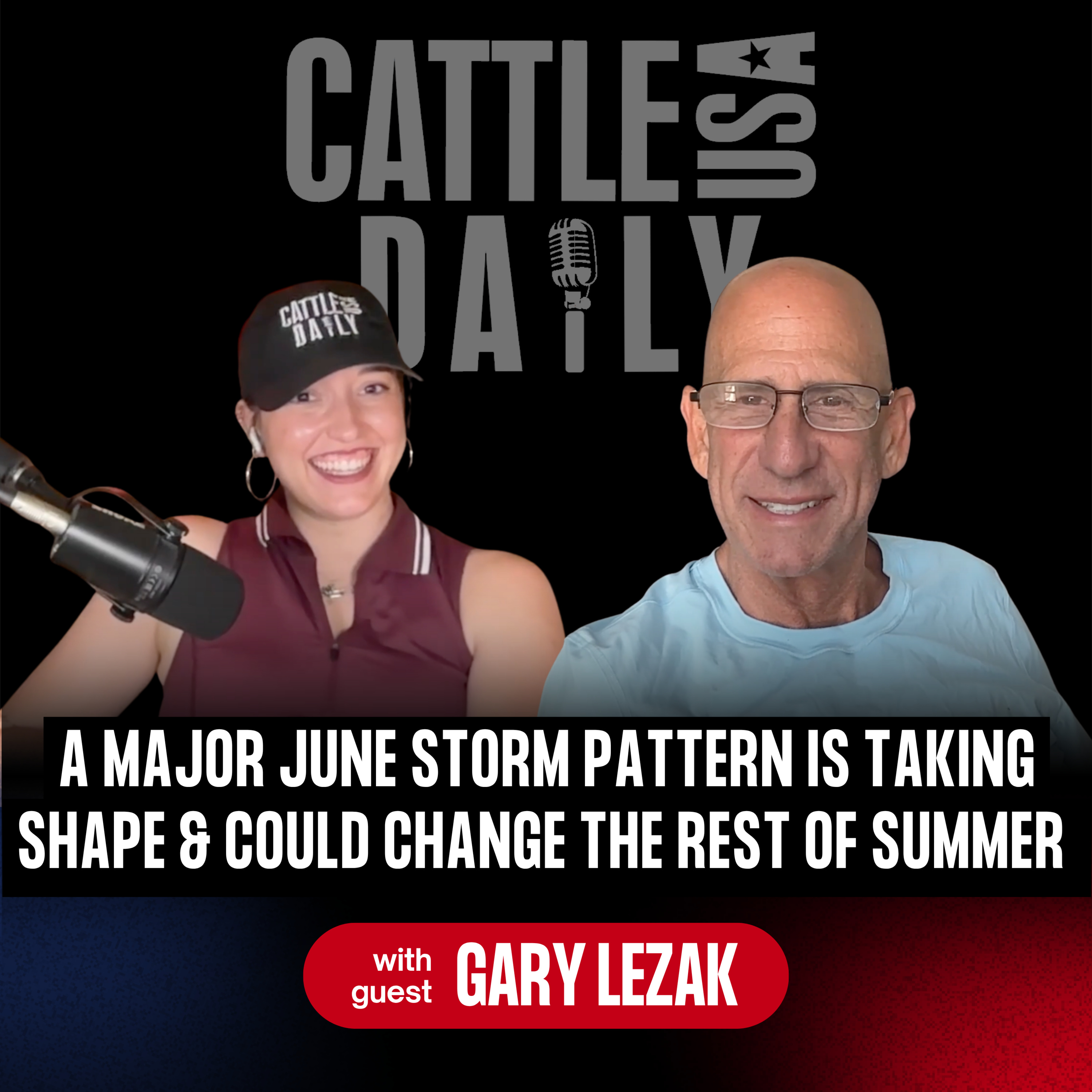 345: A Major June Storm Pattern Is Taking Shape & Could Change the Rest of Summer with Gary Lezack episode artwork