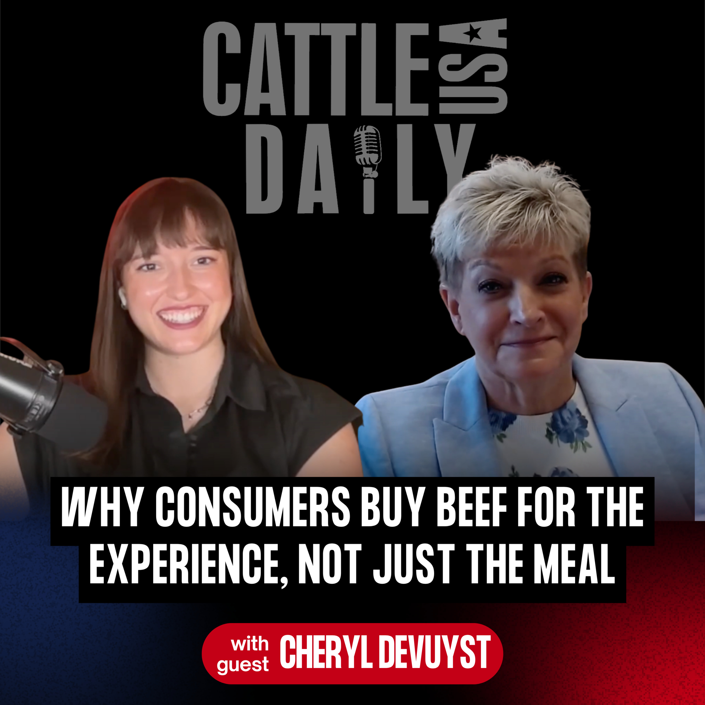 349: Why Consumers Buy Beef for the Experience, Not Just the Meal with Cheryl DeVuyst episode artwork
