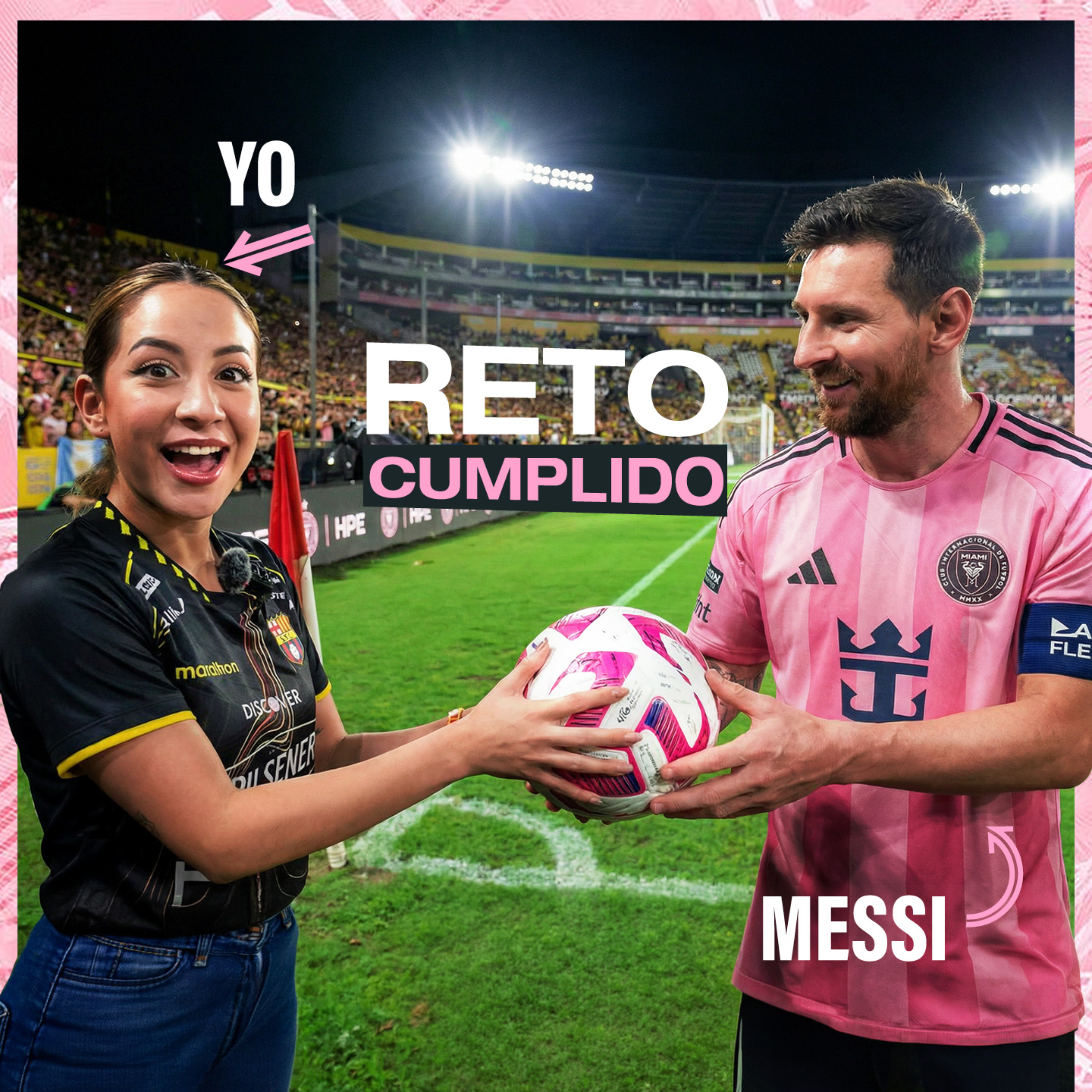 Conseguimos una foto con Messi 🤯🔥