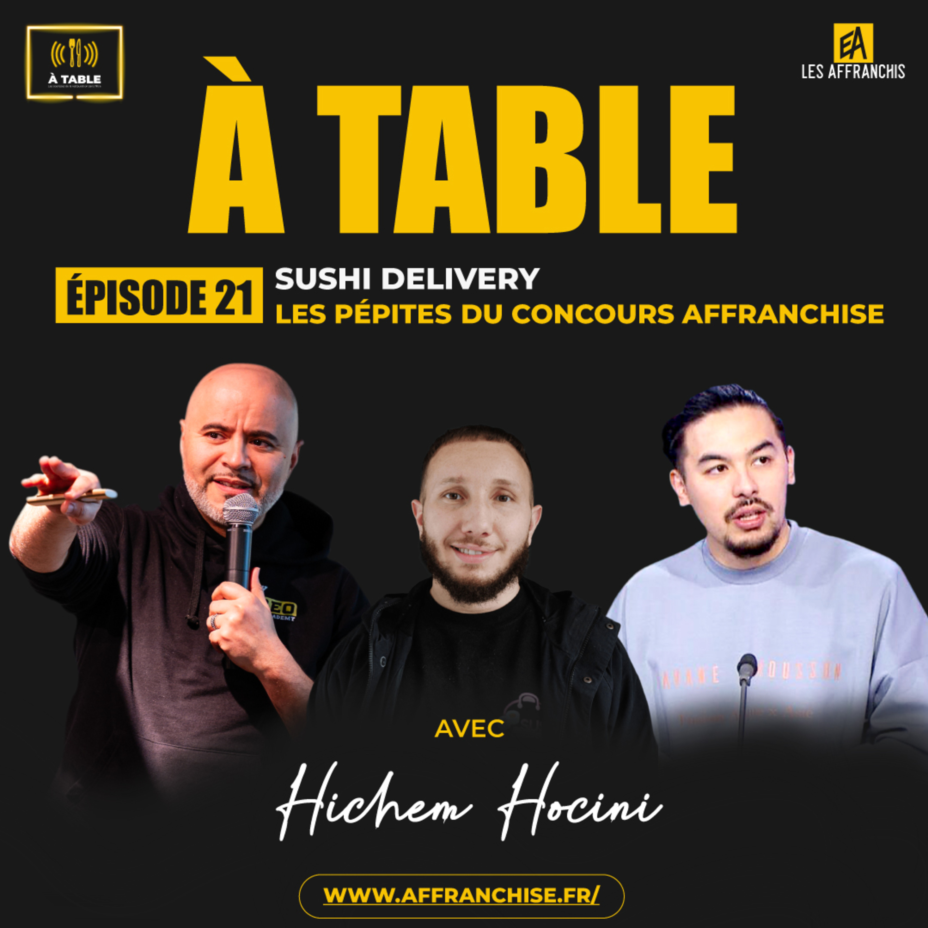 Les pépites du Concours Affranchise : SUSHI DELIVERY