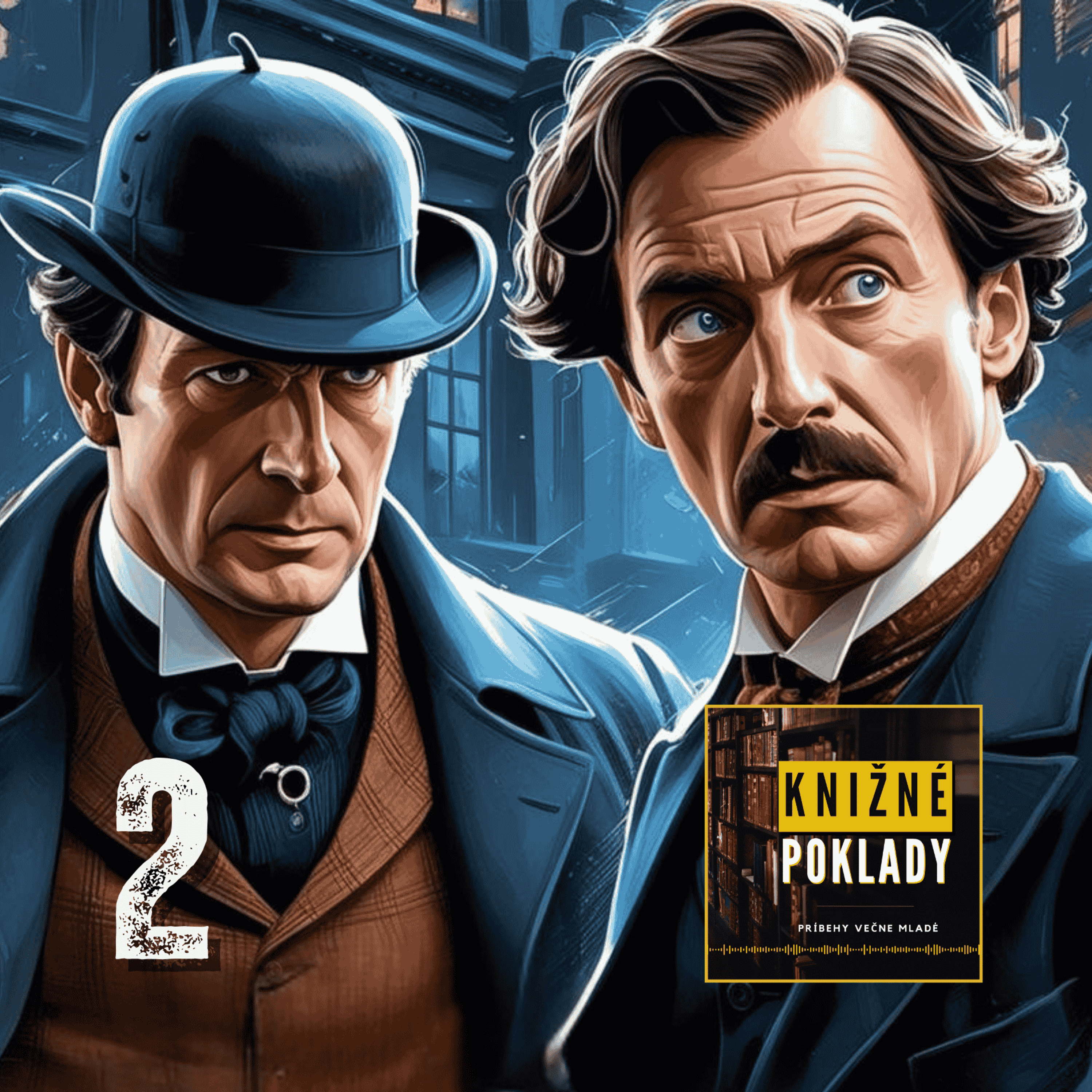 Sherlock Holmes (A. C. Doyle): Štúdia v krvavočervenom – audiokniha (2/9)
