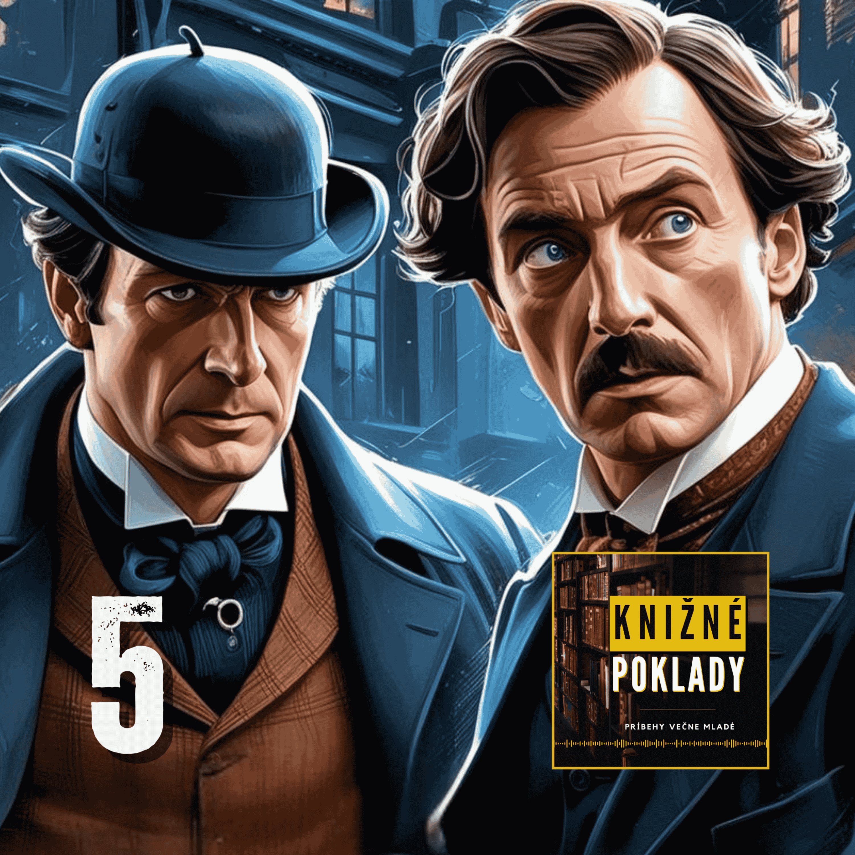 Sherlock Holmes (A. C. Doyle): Štúdia v krvavočervenom – audiokniha (5/9)