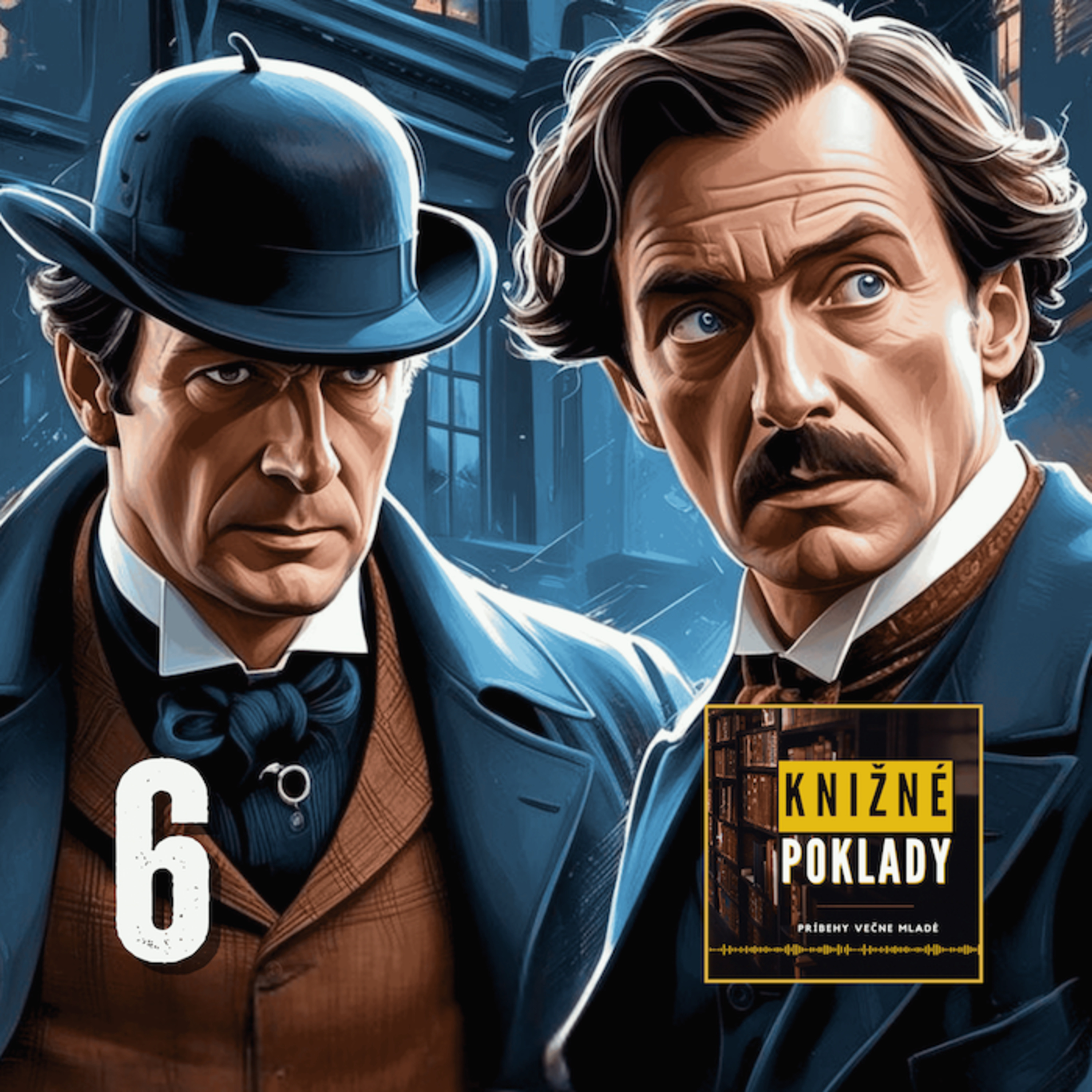 Sherlock Holmes (A. C. Doyle): Štúdia v krvavočervenom – audiokniha (6/9)