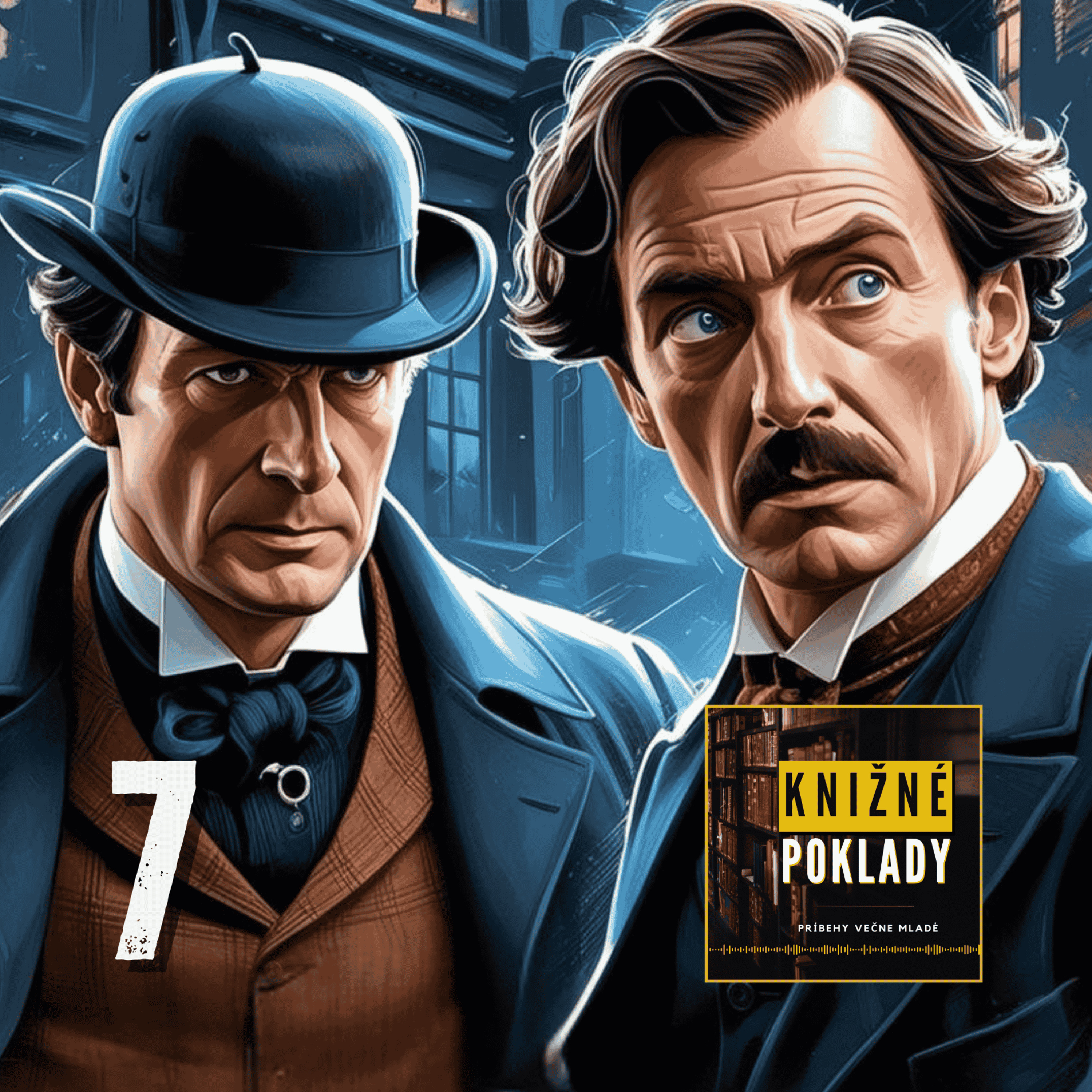Sherlock Holmes (A. C. Doyle): Štúdia v krvavočervenom – audiokniha (7/9)