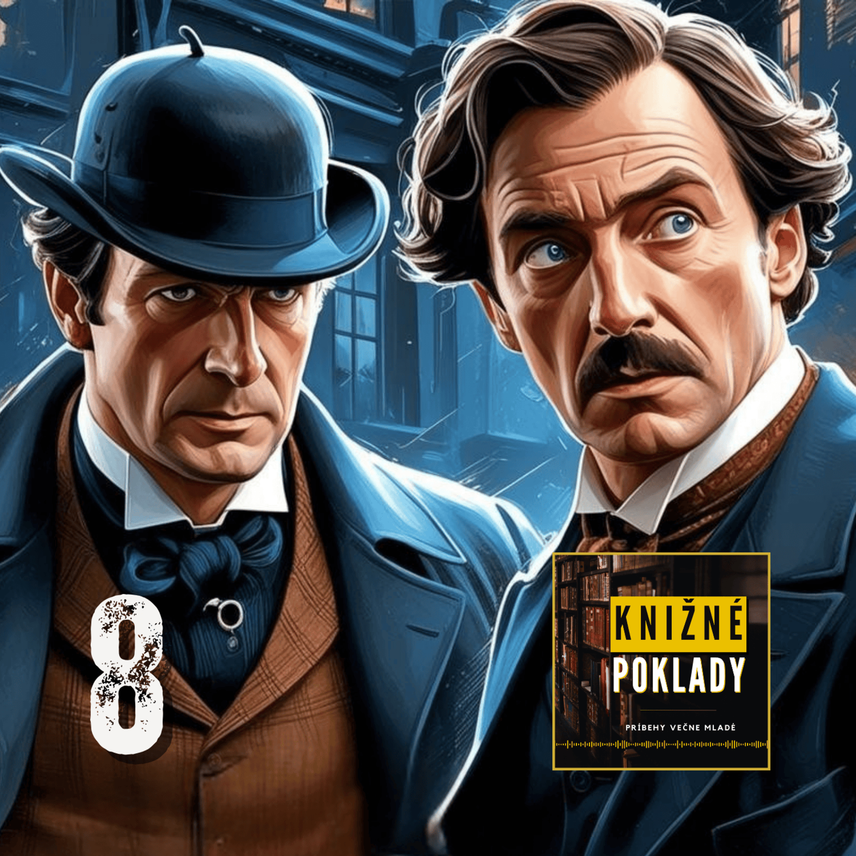 Sherlock Holmes (A. C. Doyle): Štúdia v krvavočervenom – audiokniha (8/9)