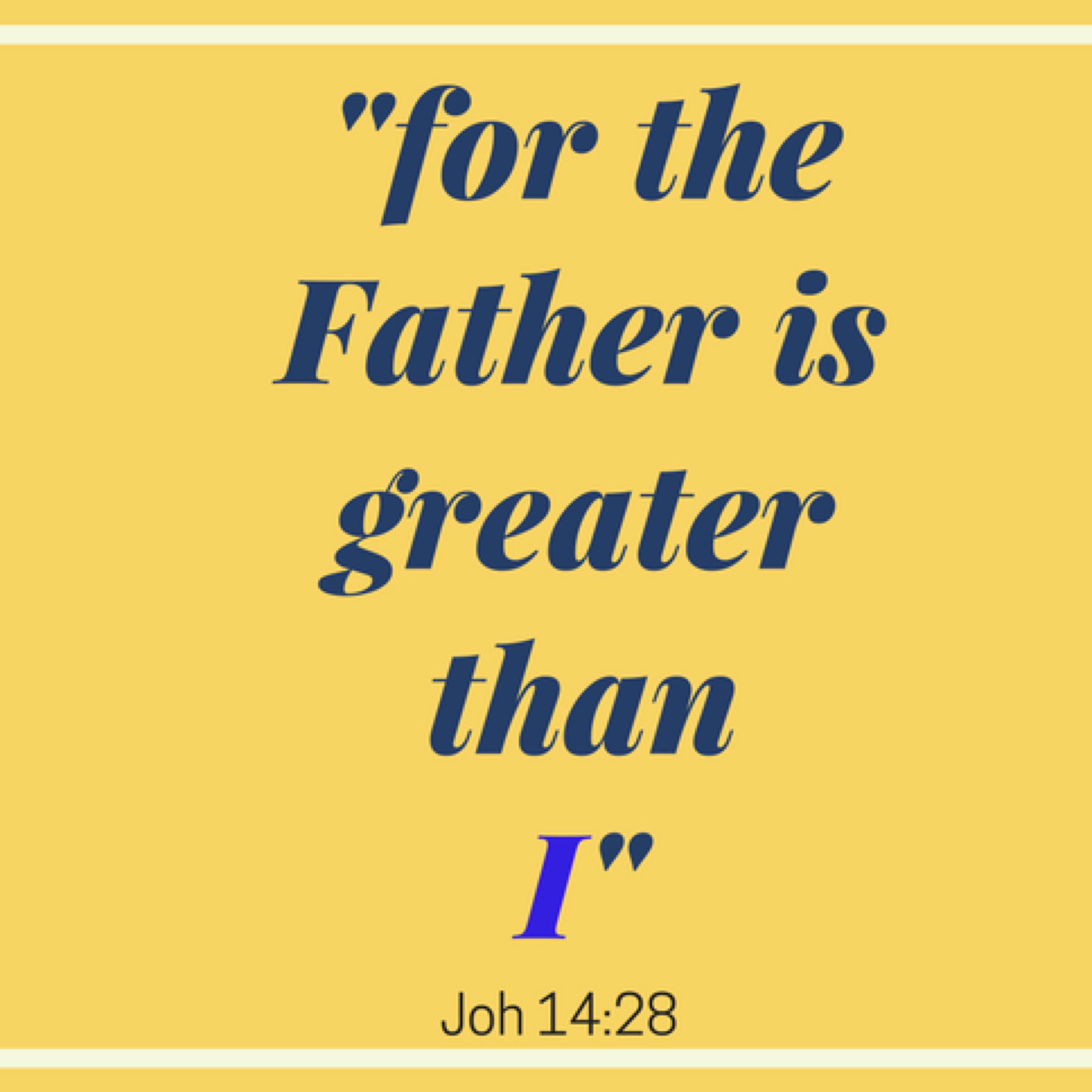 S1E4: Unity of the Father and Son