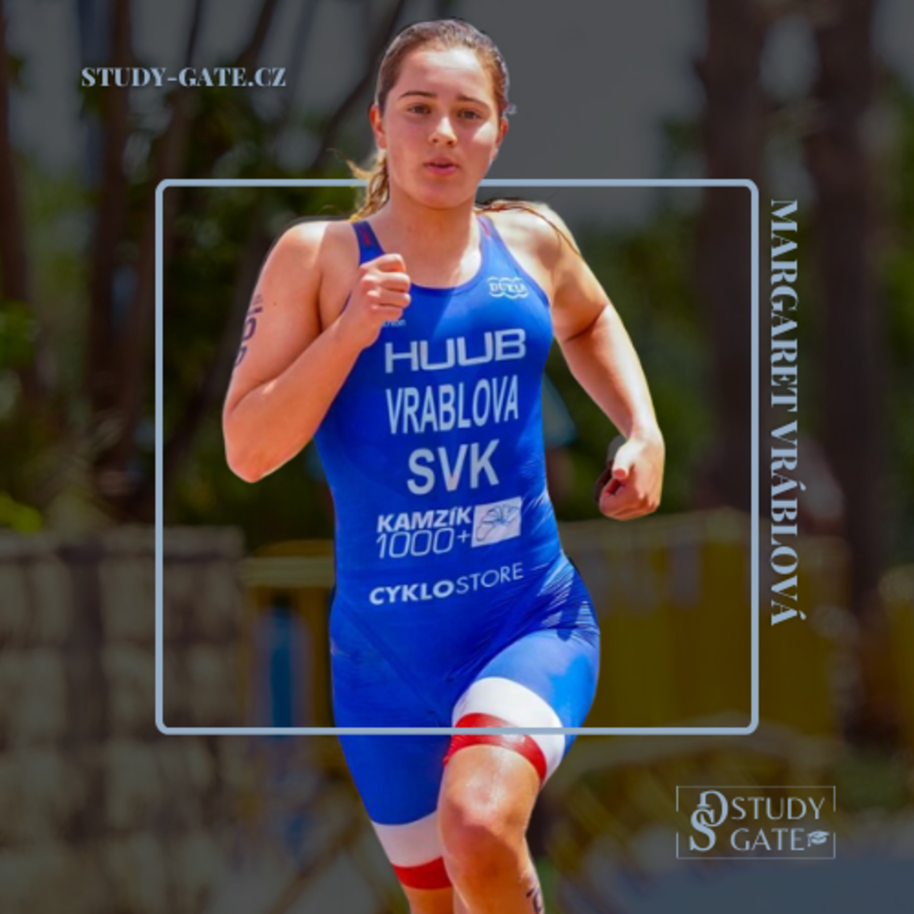 Margaret Vráblová: Triatlon na Univerzitě v USA. Univerzitní úroveň triatlonu je srovnatelná s nejvyššími světovými soutěžemi.