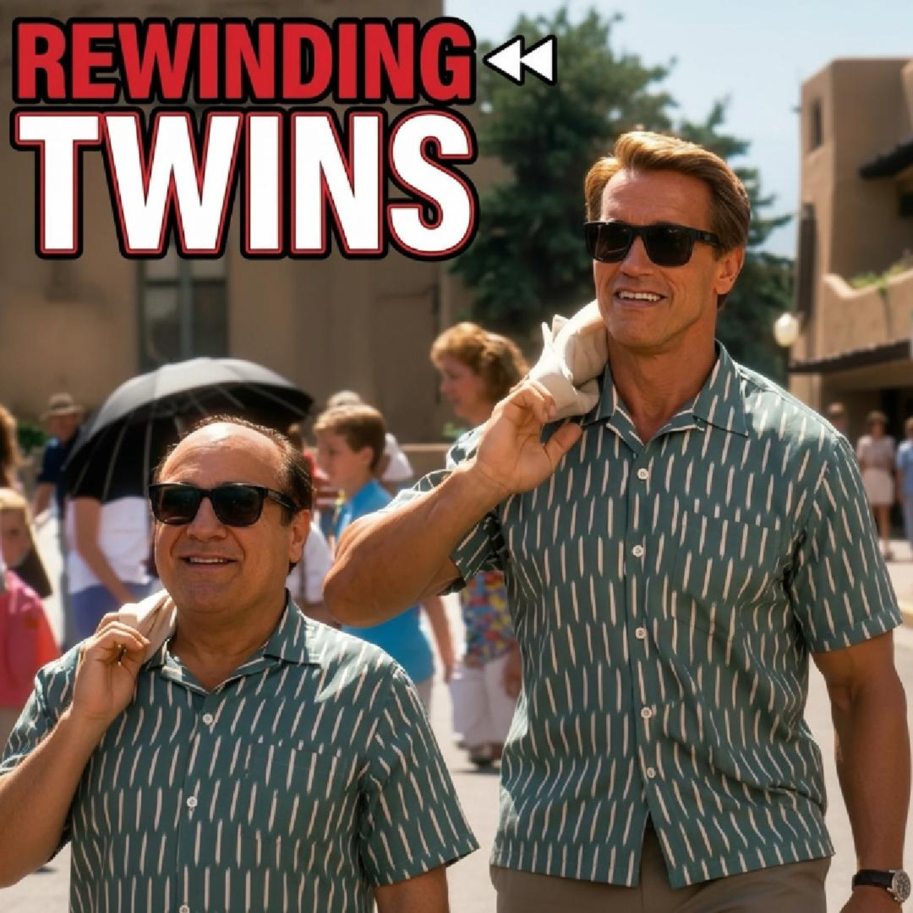 Rewinding Twins from 1988: A Guilty Comedy Pleasure episode artwork