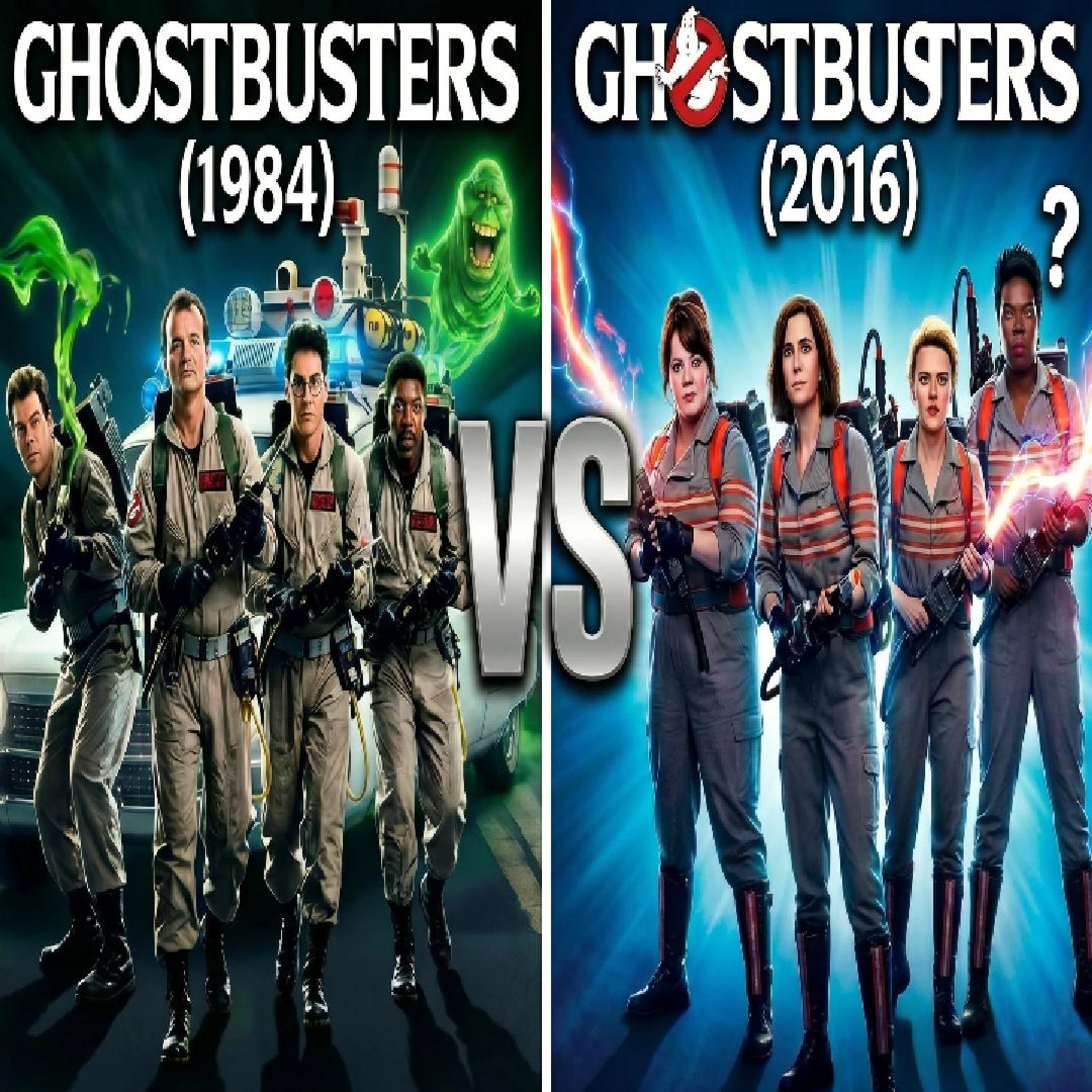 Ghostbusters: Then vs Now - 1984 vs 2016 episode artwork