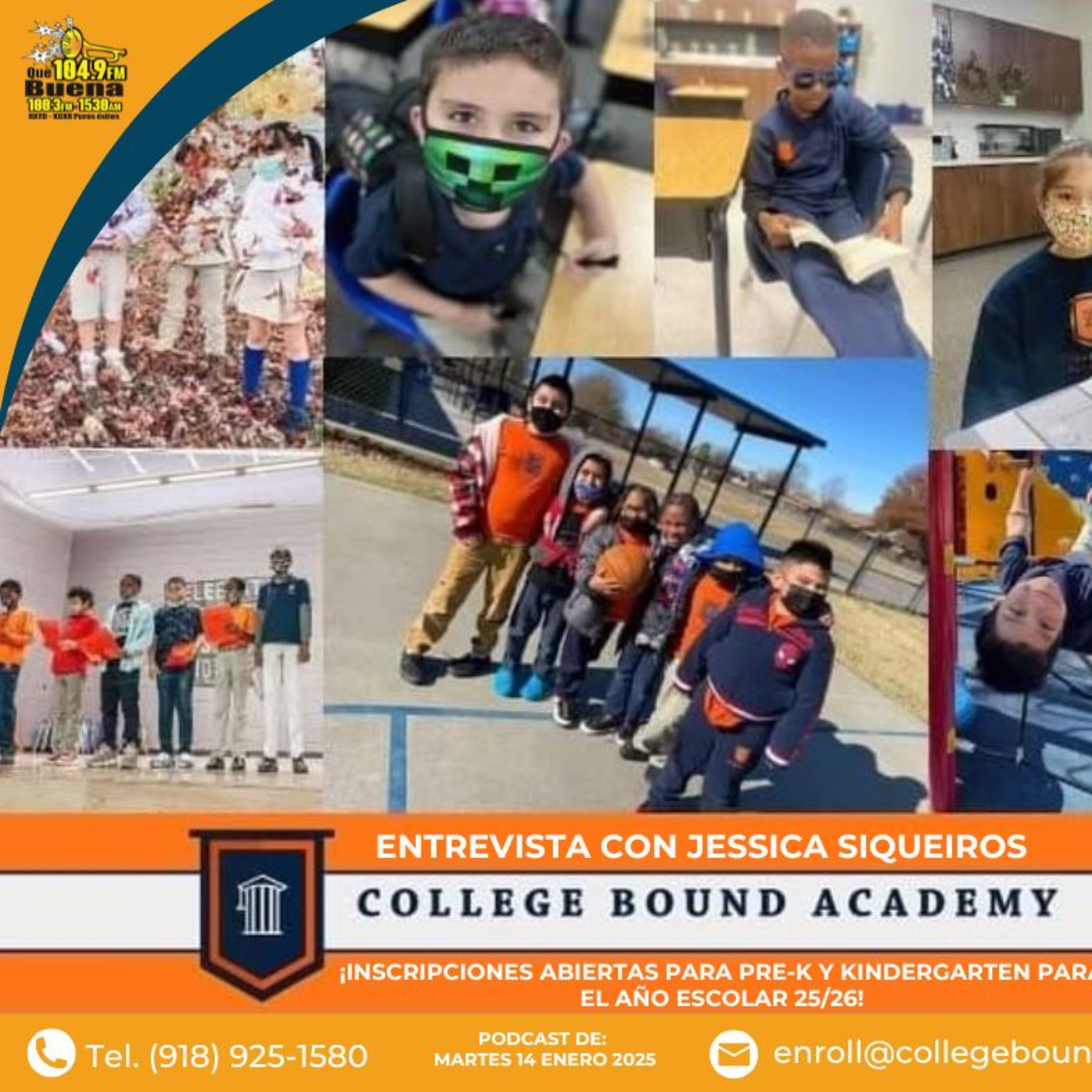 Escuela College Bound Academy de Tulsa Oklahoma ¡Inscripciones abiertas para Pre-K y Kindergarten para el año escolar 25/26 episode artwork